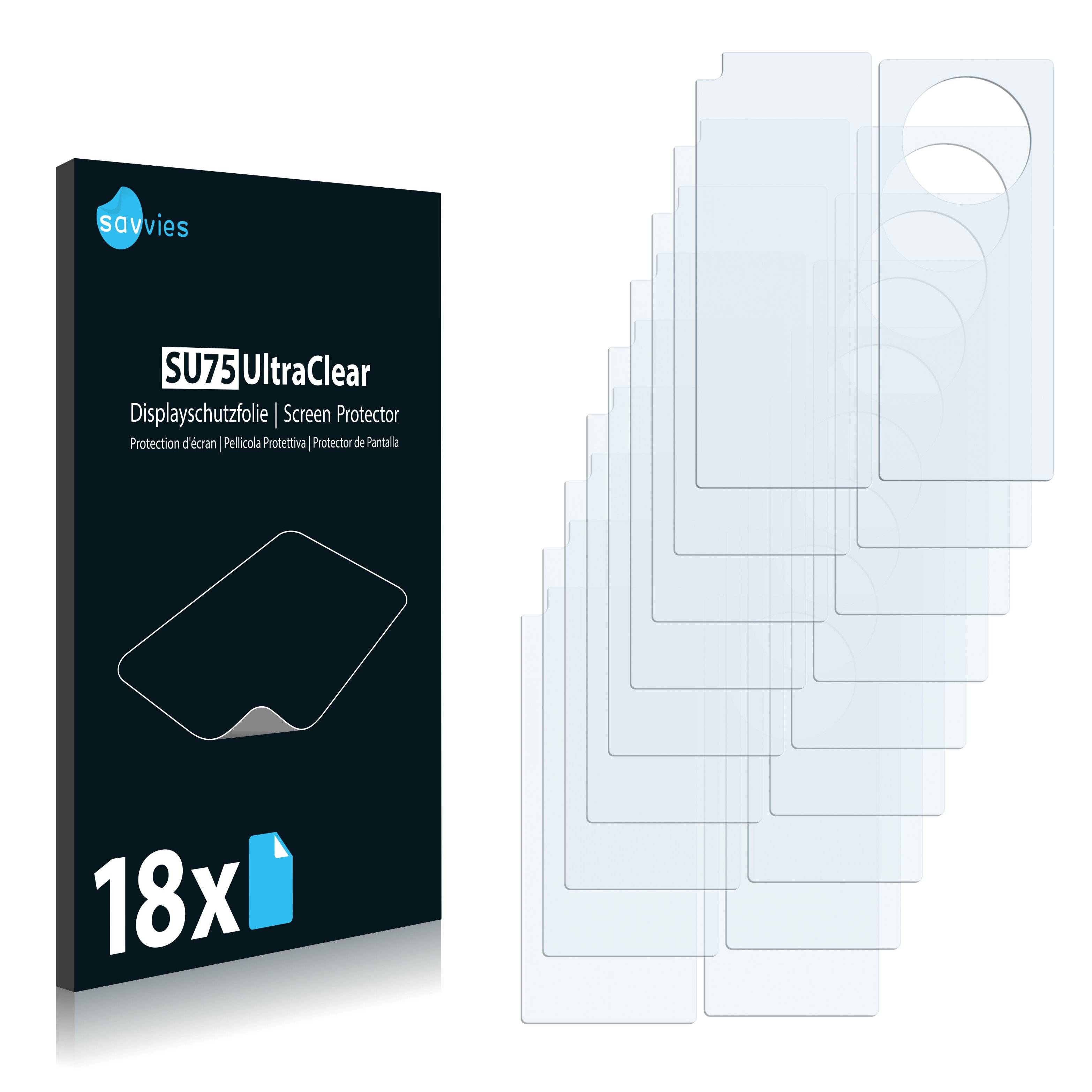 18x Savvies SU75 Displayschutzfolie für Huawei Mate 40E (Vorder +