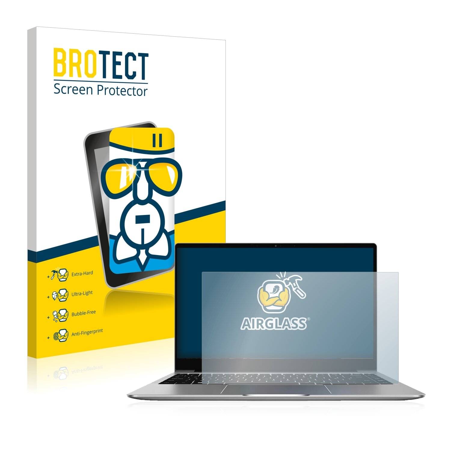BROTECT AirGlass Schutzglas Folie für Blackview Acebook 1