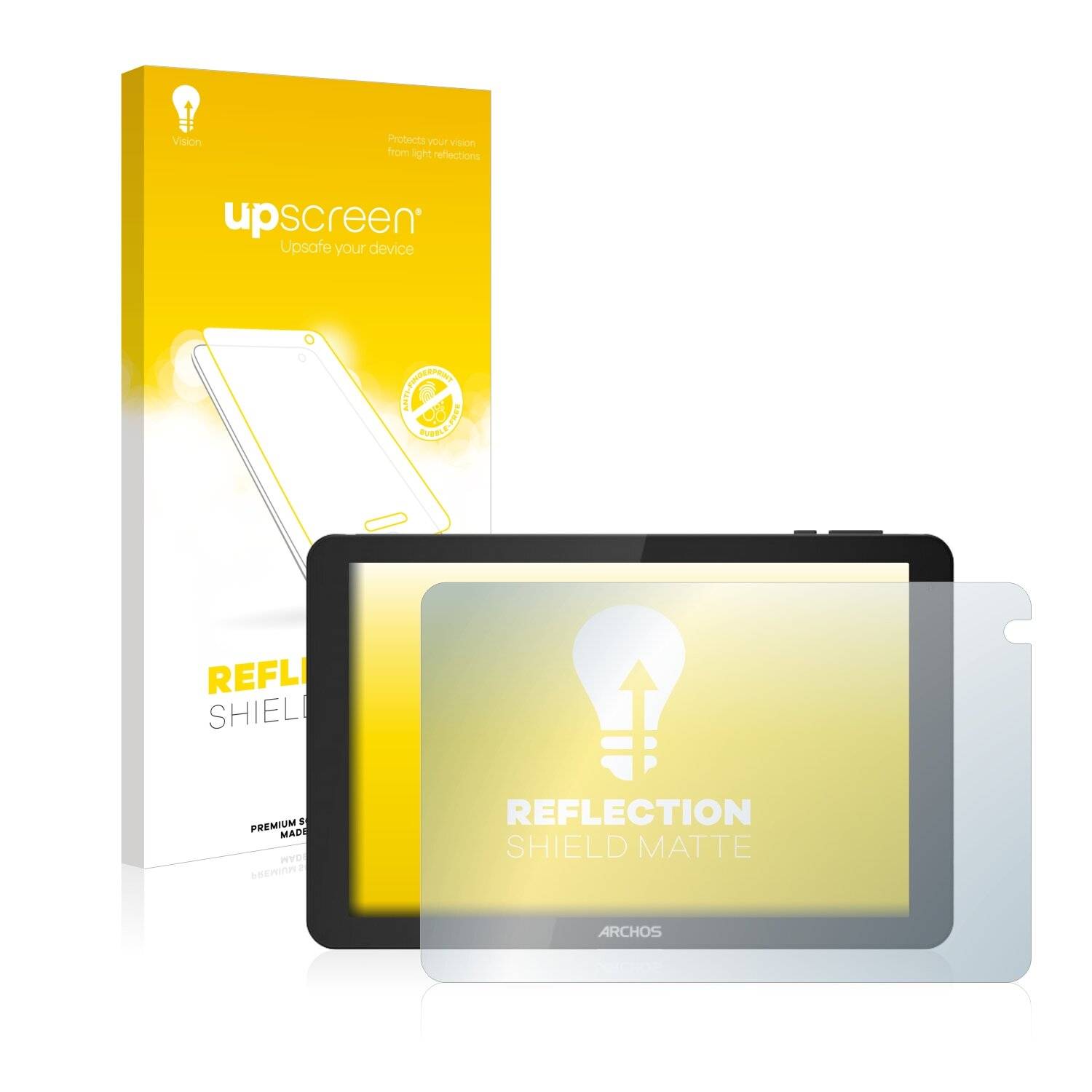 upscreen Reflection Shield Matte Premium Displayschutzfolie für Archos Oxygen