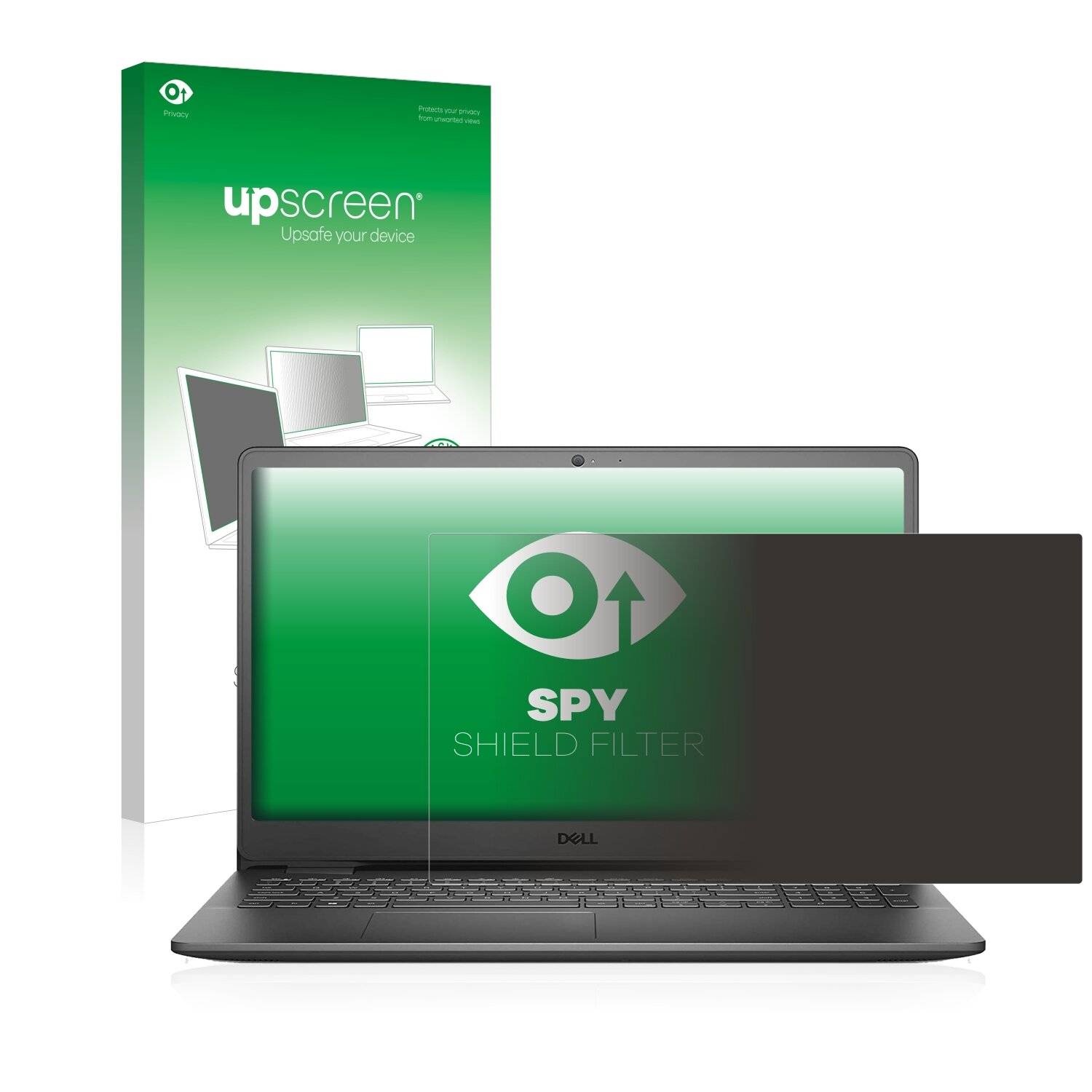 upscreen Spy Shield Filter Premium Blickschutzfilter für Dell Inspiron 15