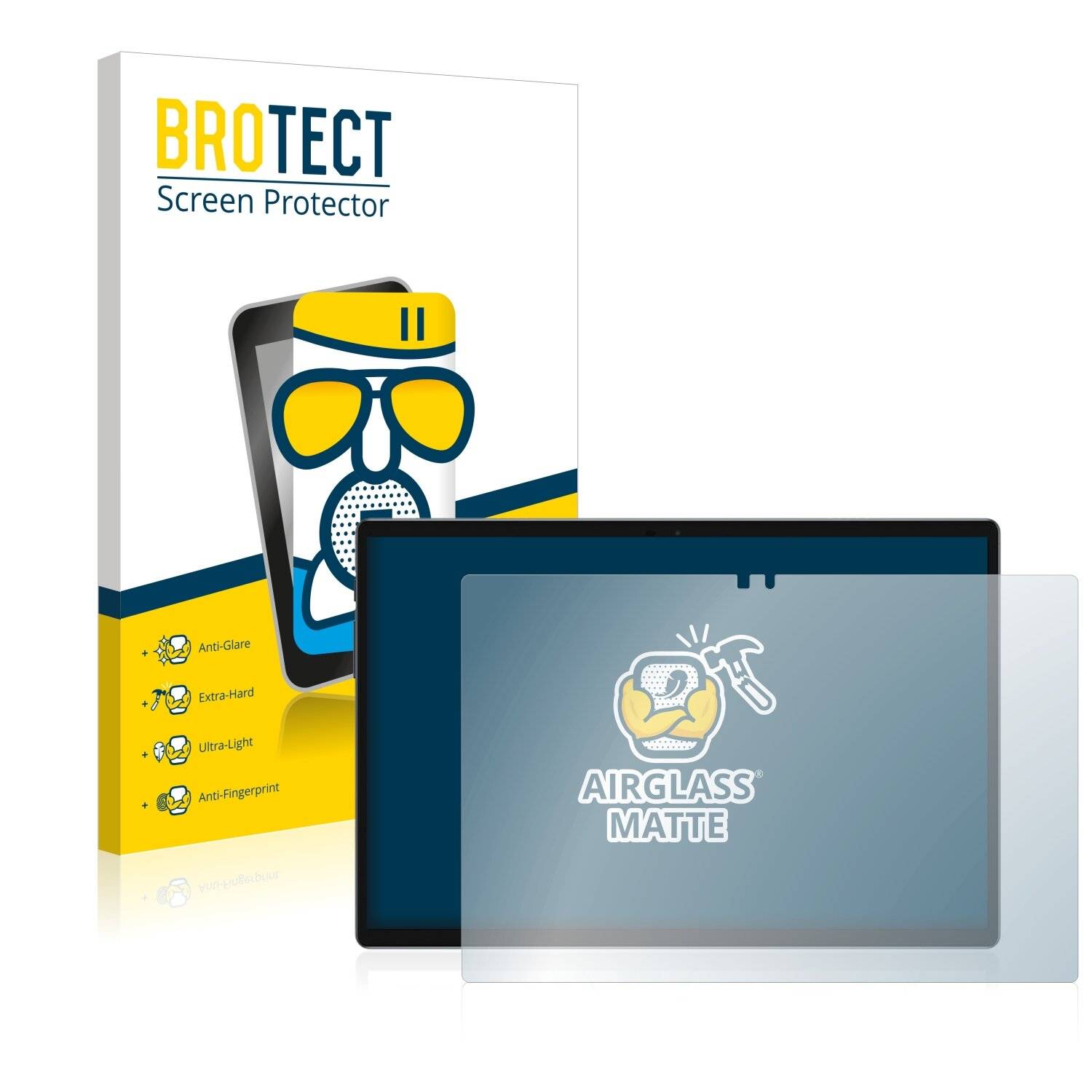 BROTECT AirGlass Matte Schutzglas Folie für Teclast M40