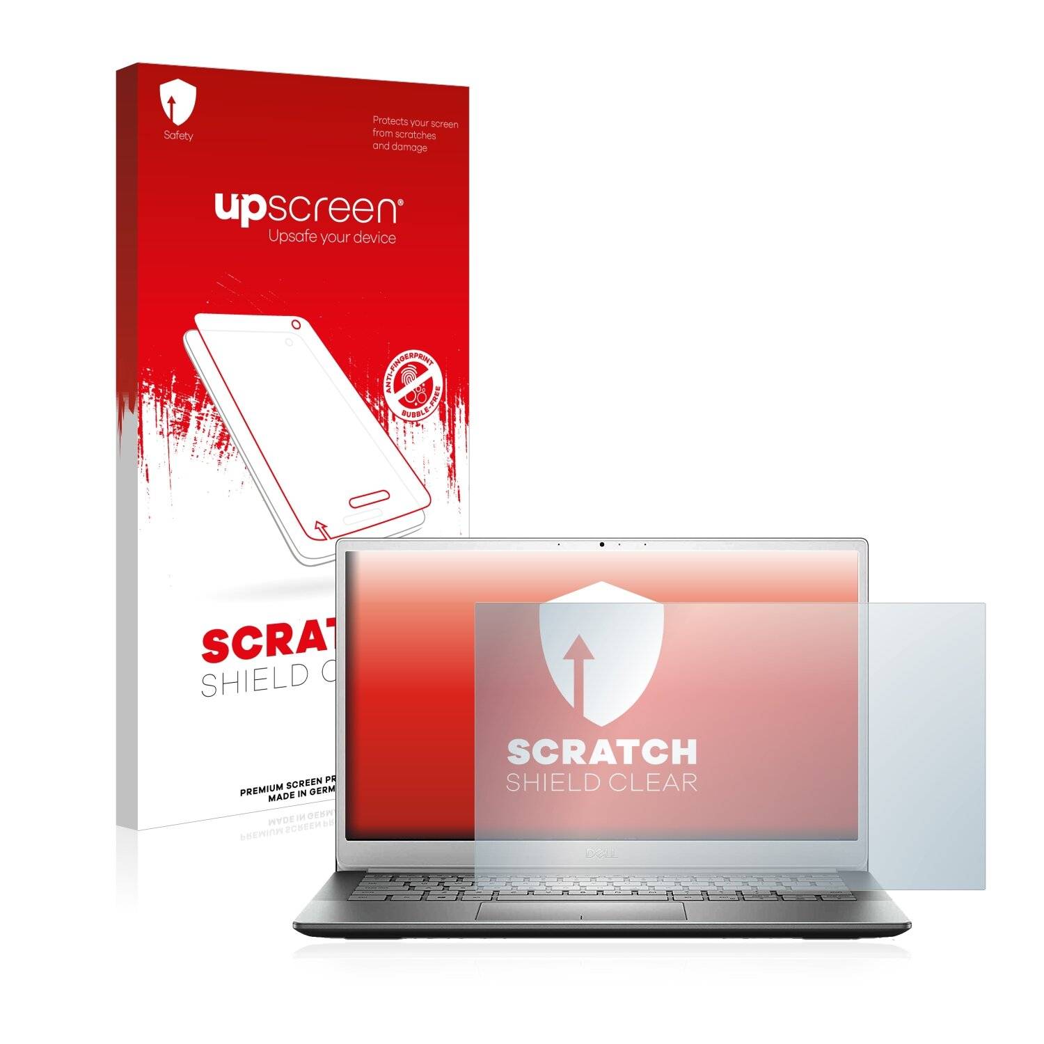 upscreen Scratch Shield Clear Premium Displayschutzfolie für Dell Inspiron 13