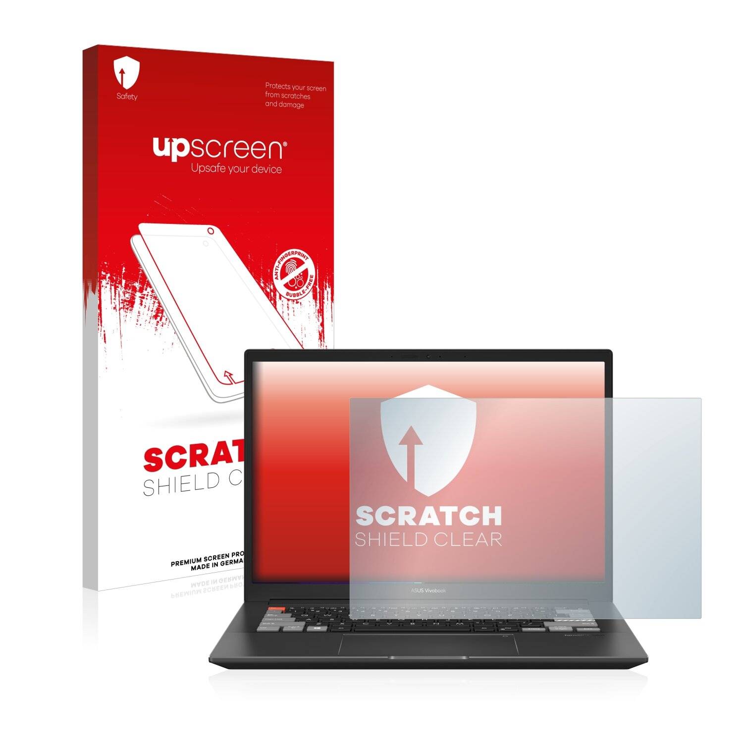 upscreen Scratch Shield Clear Premium Displayschutzfolie für Asus VivoBook Pro 14X
