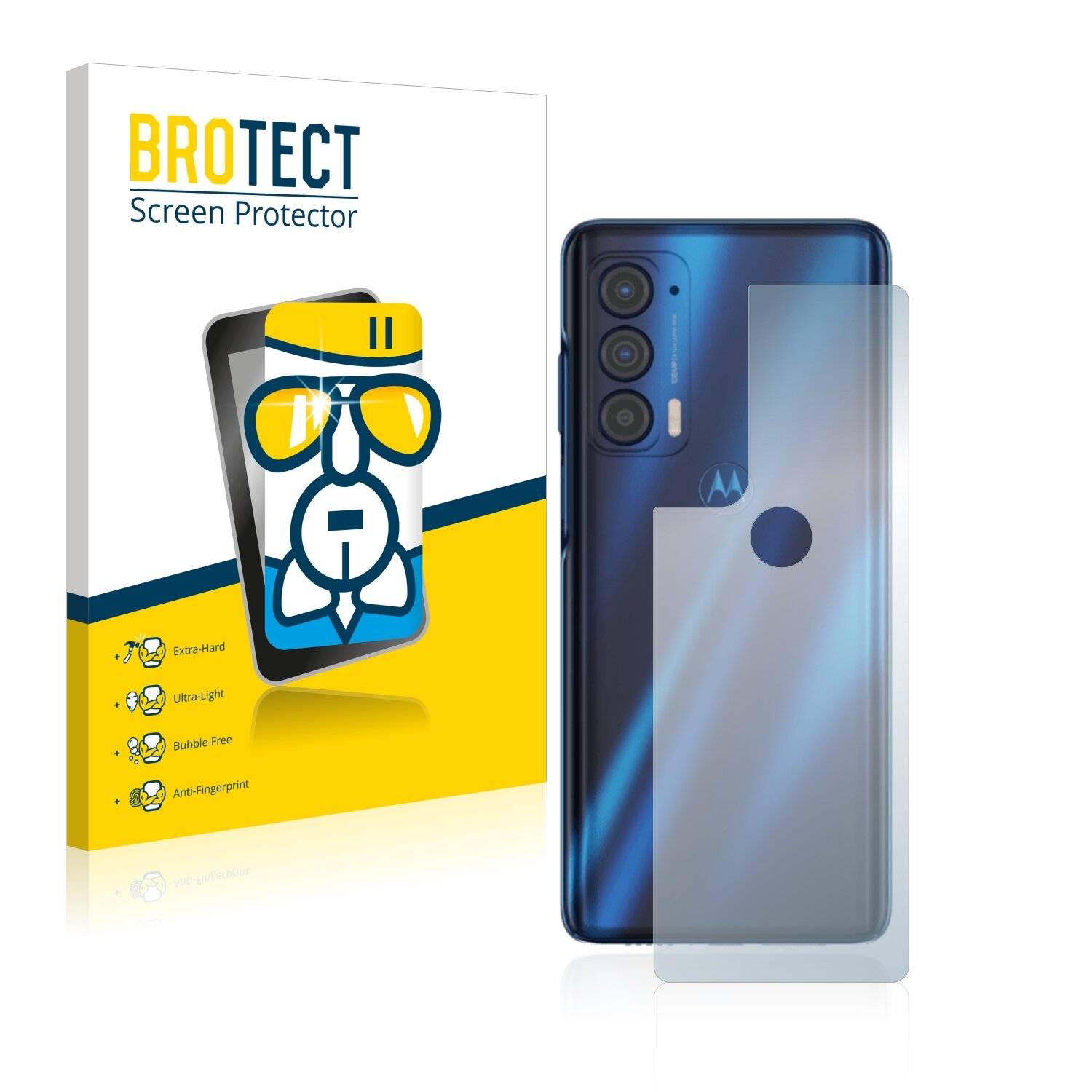 BROTECT AirGlass Schutzglas Folie für Motorola Edge (2021)