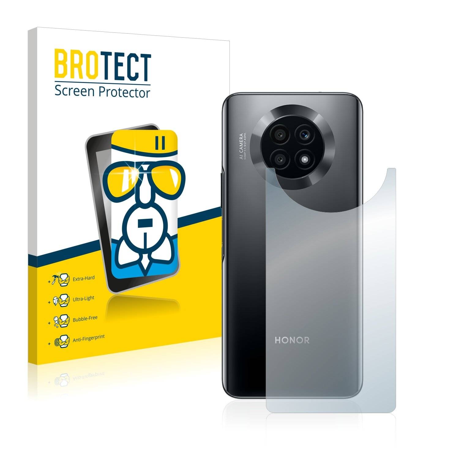 BROTECT AirGlass Schutzglas Folie für Honor X20 5G