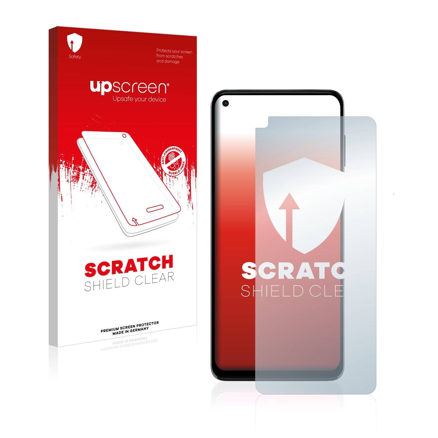 upscreen Scratch Shield Clear Premium Displayschutzfolie für Motorola Moto G Stylus 2021