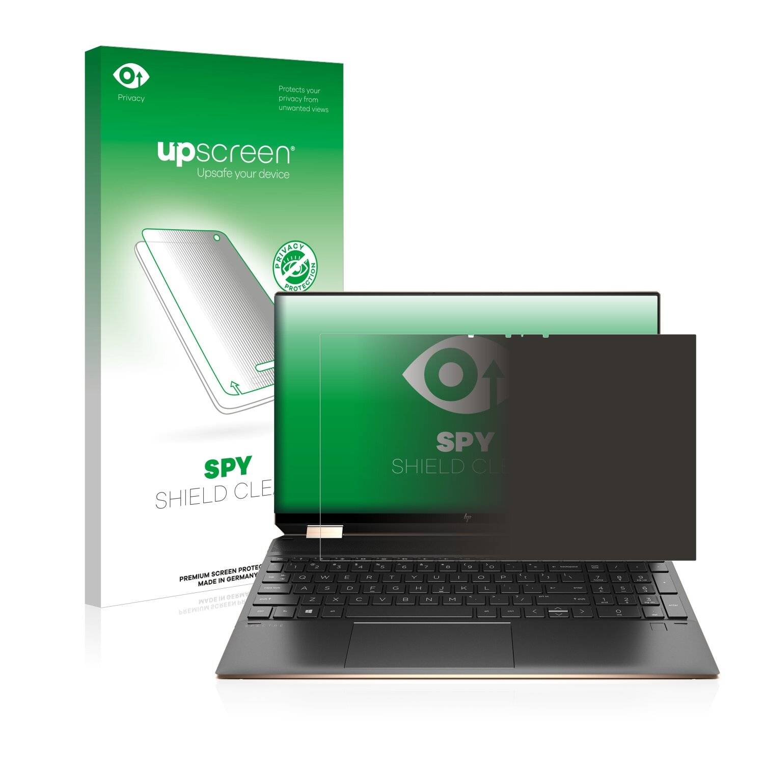 upscreen Spy Shield Clear Premium Blickschutzfolie für Acer