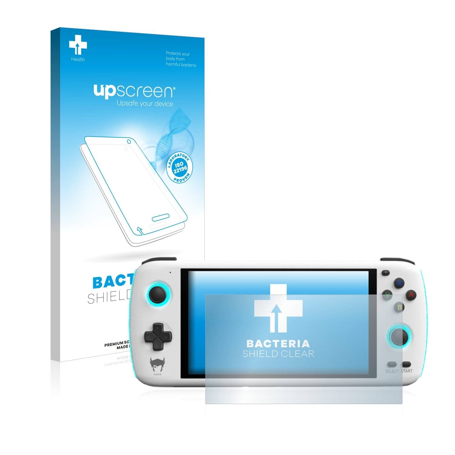 upscreen Bacteria Shield Clear Premium Antibakterielle Displayschutzfolie für AYN