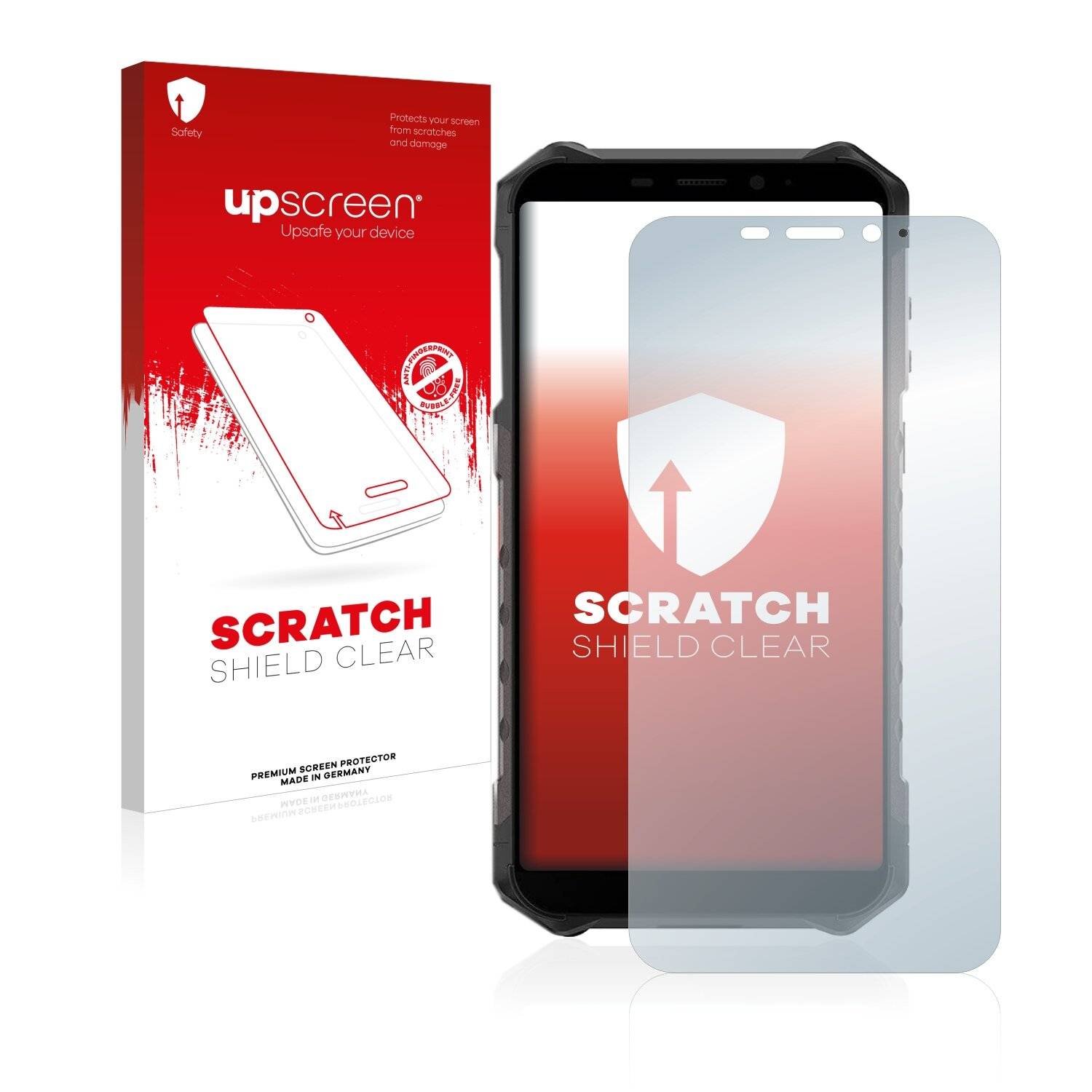 upscreen Scratch Shield Clear Premium Displayschutzfolie für Ulefone Armor X9