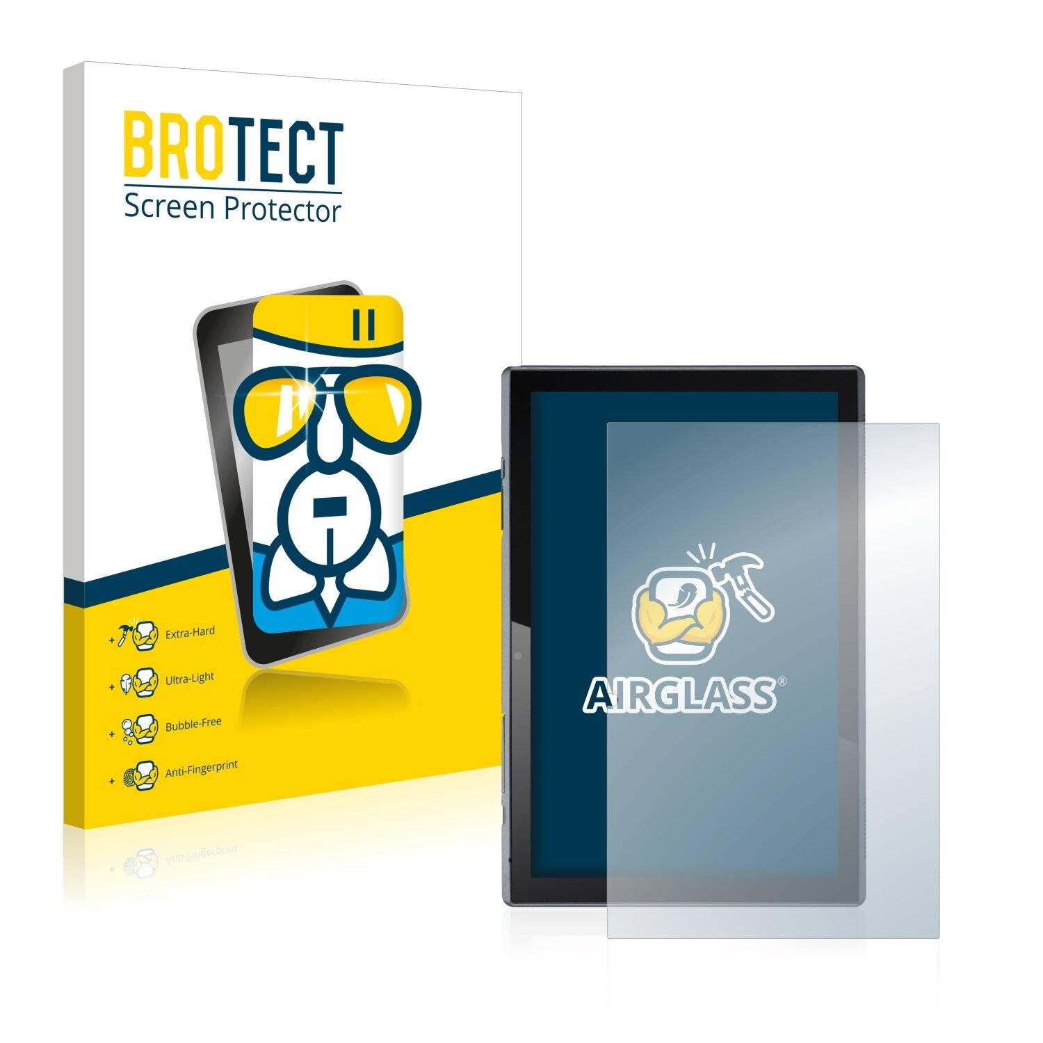 BROTECT AirGlass Schutzglas Folie für Acer ACTAB1021
