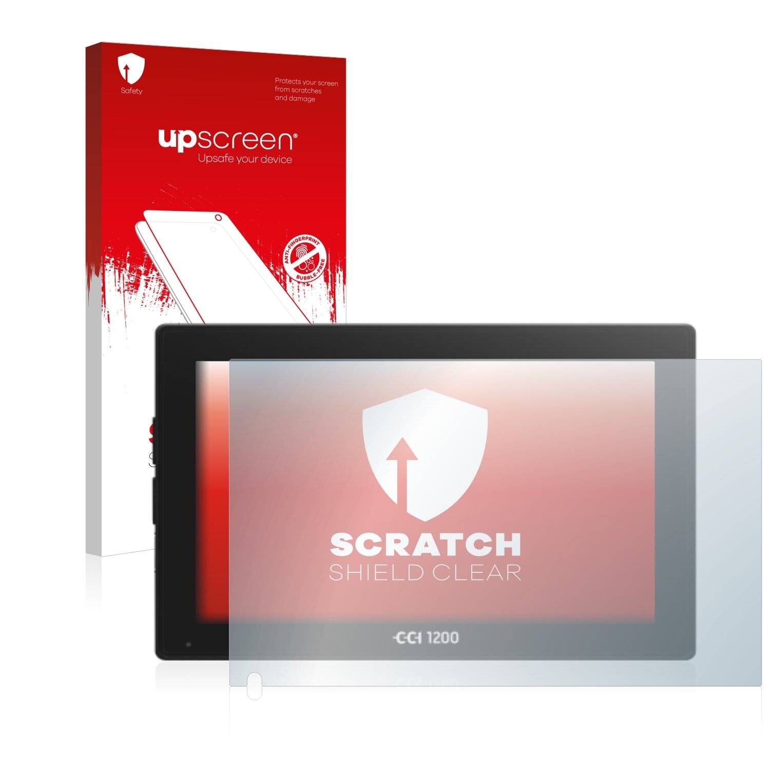 upscreen Scratch Shield Clear Premium Displayschutzfolie für Isobus CCI