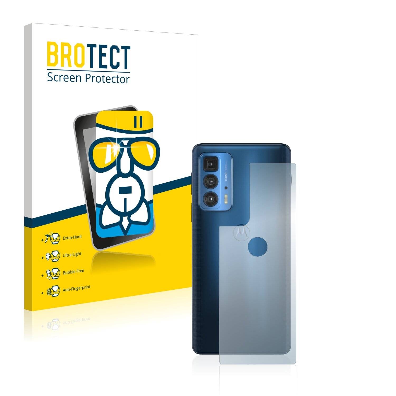 BROTECT AirGlass Schutzglas Folie für Motorola Edge S Pro