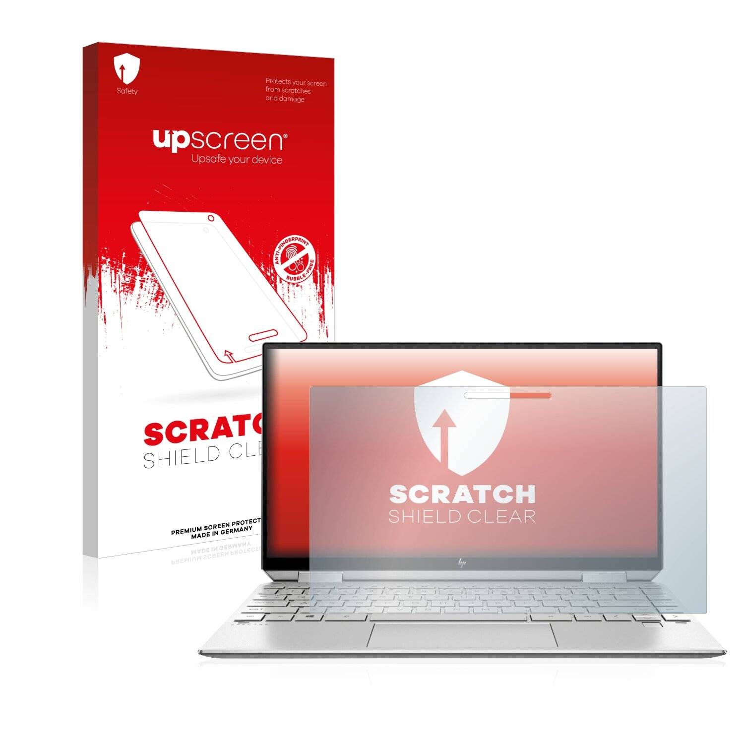 upscreen Scratch Shield Clear Premium Displayschutzfolie für HP Spectre x360