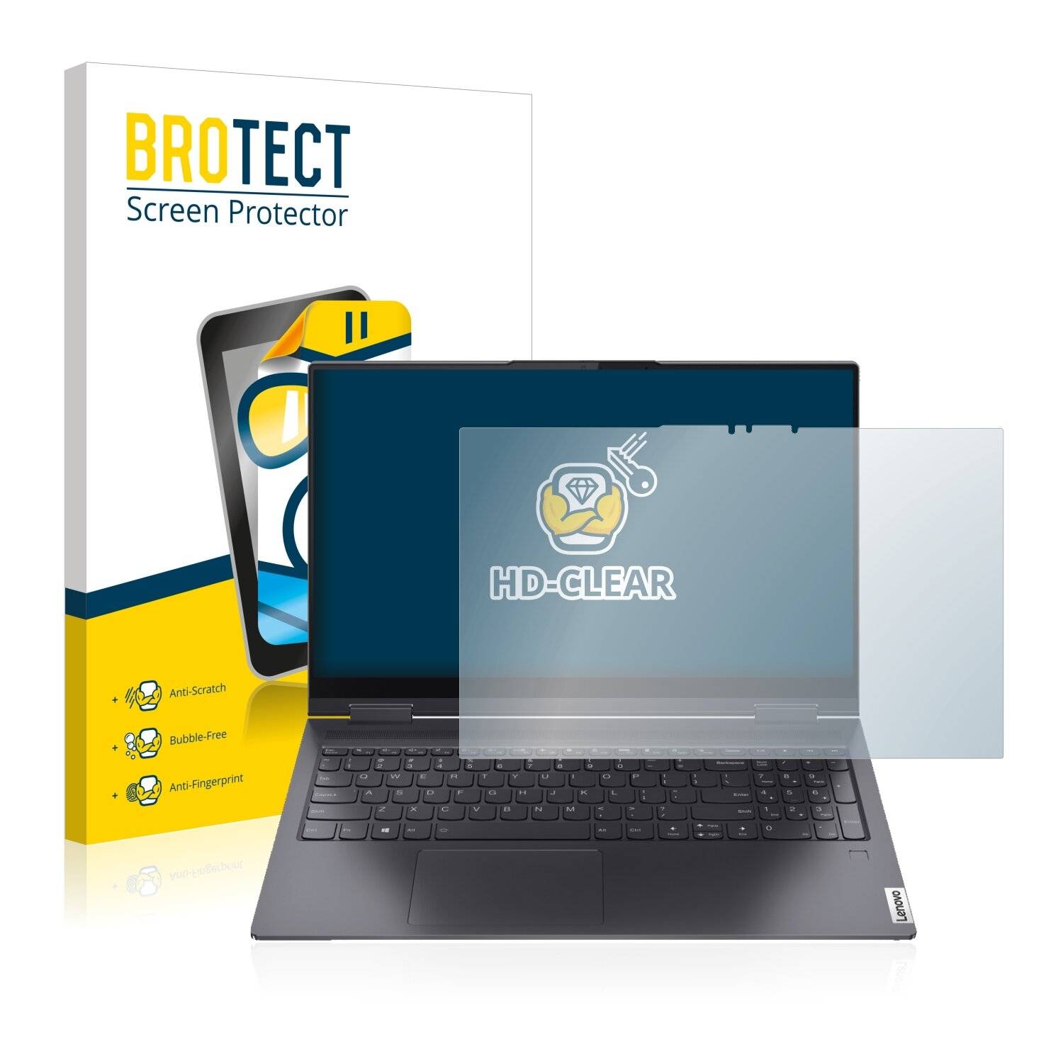 BROTECT HD-Clear Displayschutzfolie für Lenovo Campus Yoga