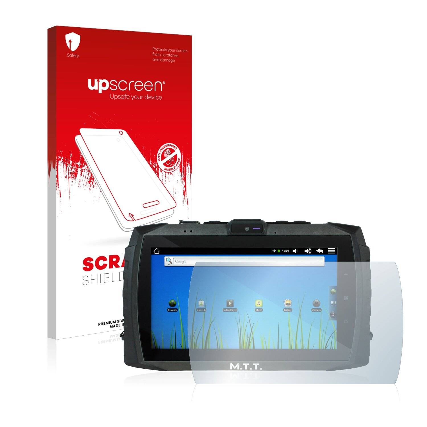 upscreen Scratch Shield Clear Premium Displayschutzfolie für MTT
