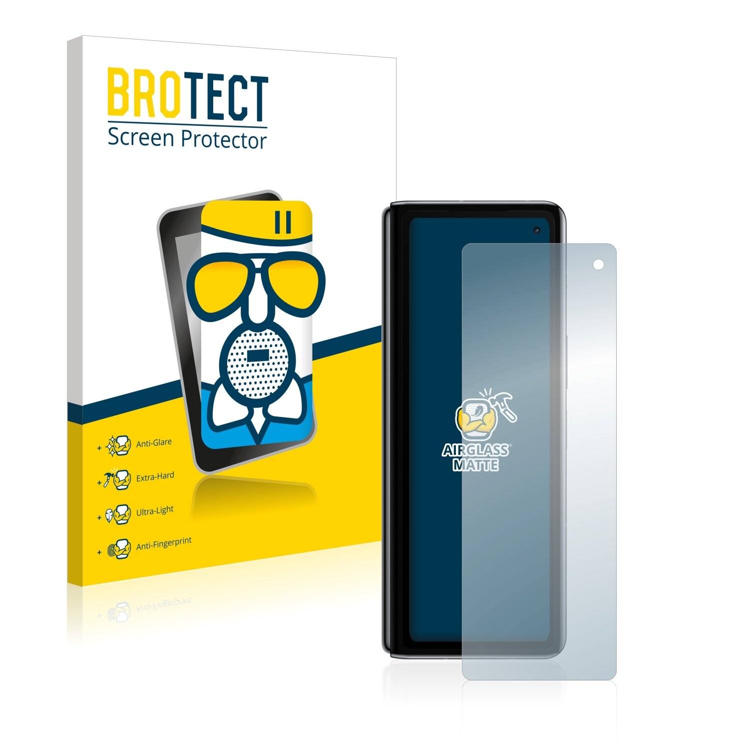 BROTECT AirGlass Matte Schutzglas Folie für Xiaomi Mi Mix