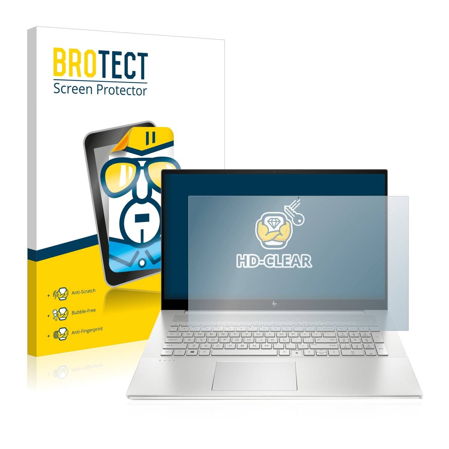 BROTECT HD-Clear Displayschutzfolie für HP Envy
