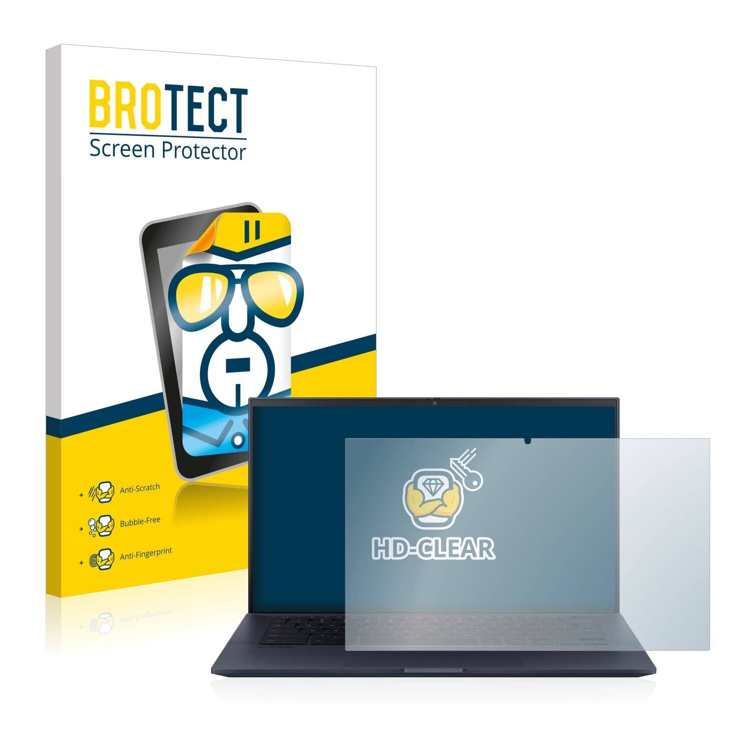 BROTECT HD-Clear Displayschutzfolie für Asus Chromebook