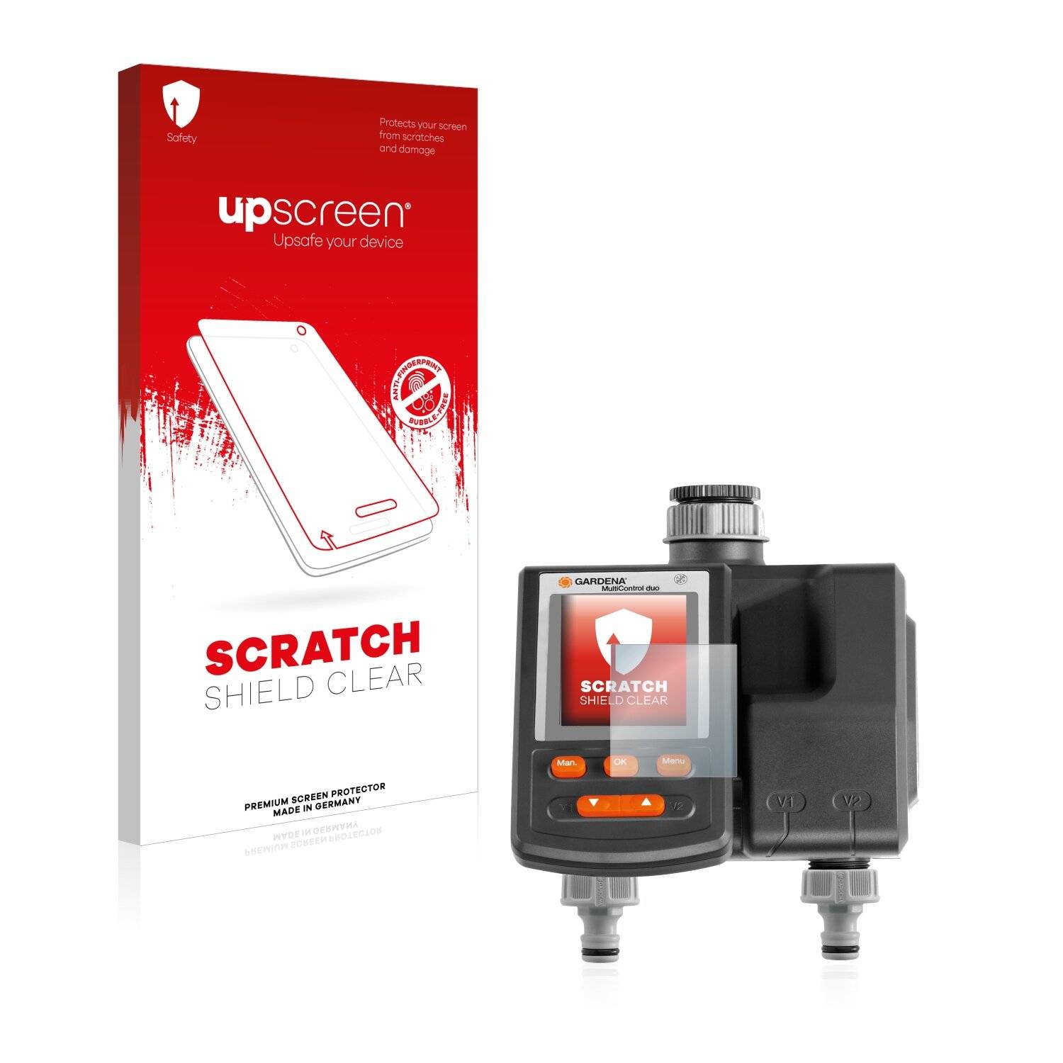 upscreen Scratch Shield Clear Premium Displayschutzfolie für Gardena MultiControl