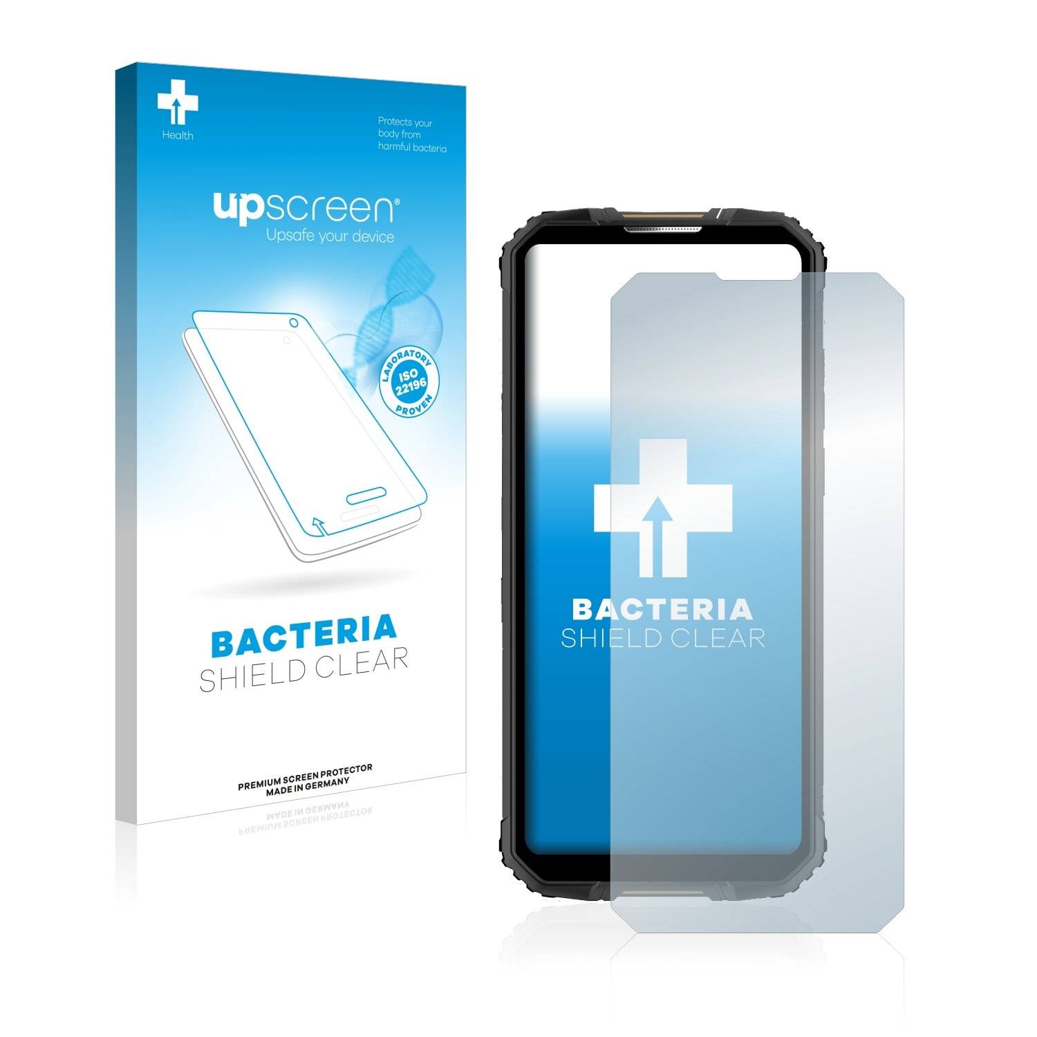 upscreen Bacteria Shield Clear Premium Antibakterielle Displayschutzfolie für Archos X67