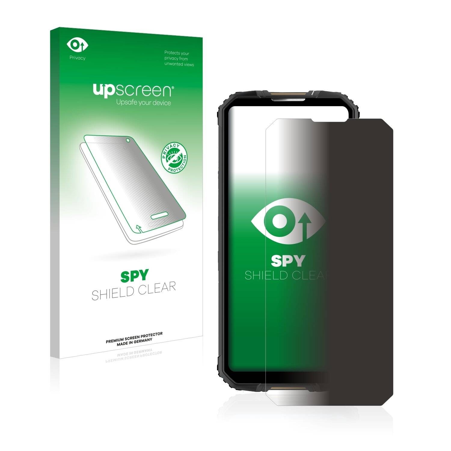 upscreen Spy Shield Clear Premium Blickschutzfolie für Archos X67