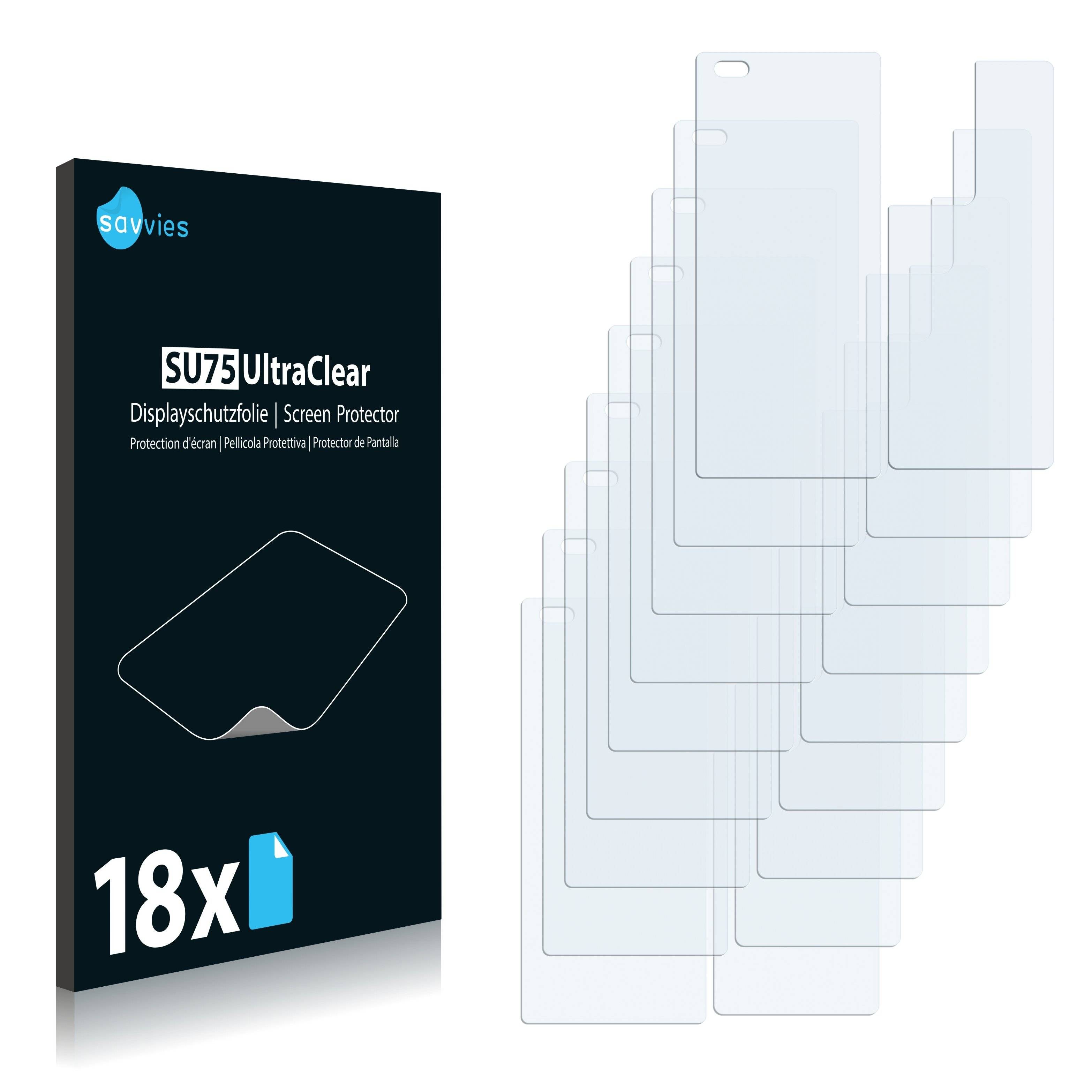 18x Savvies SU75 Displayschutzfolie für Huawei Mate X2 (Vorder +