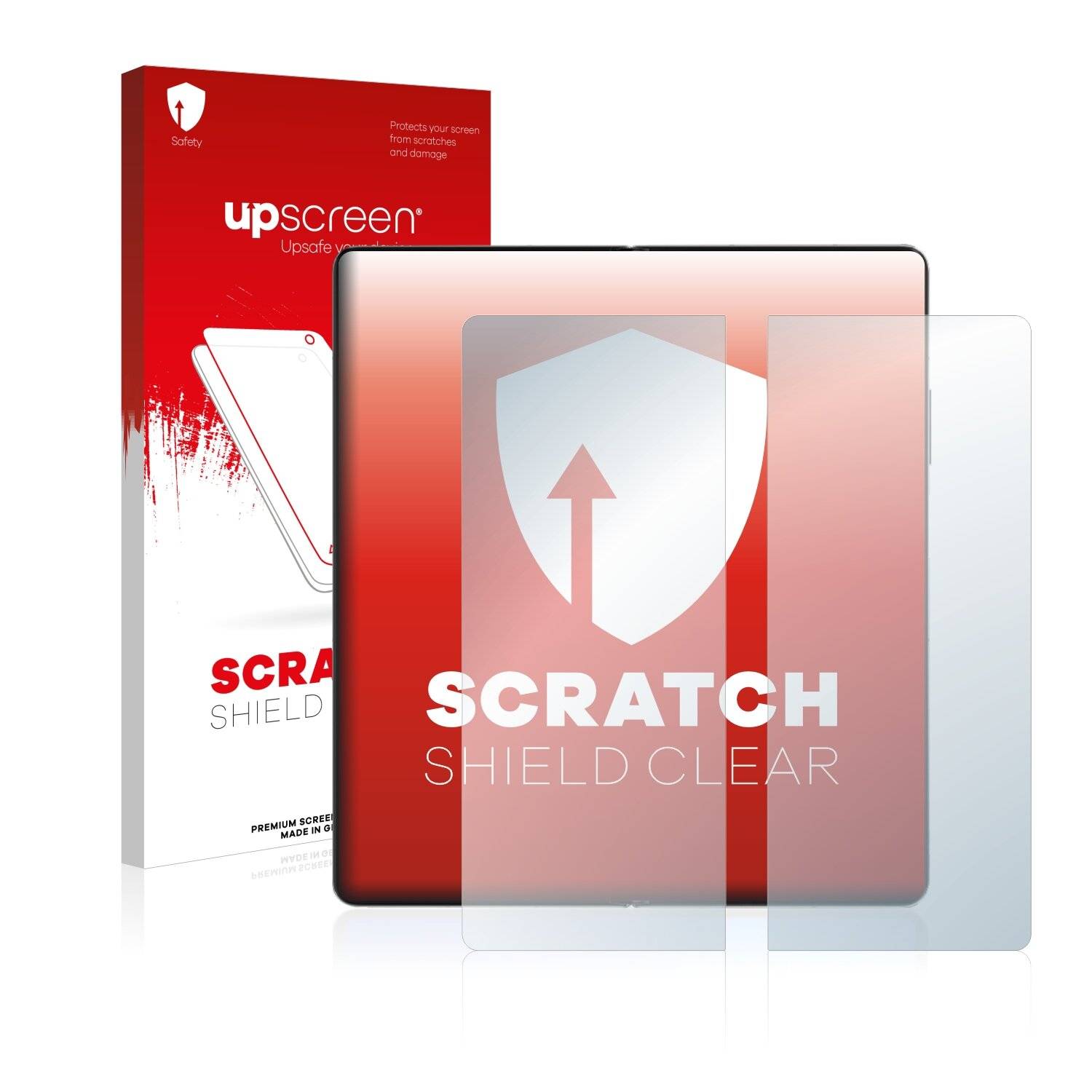upscreen Scratch Shield Clear Premium Displayschutzfolie für Huawei Mate X2 (Inneres