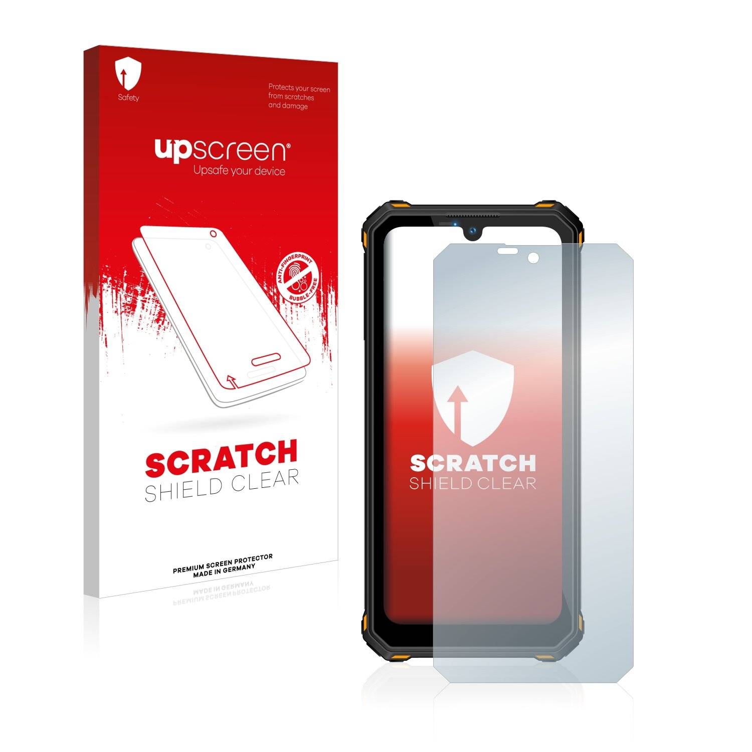 upscreen Scratch Shield Clear Premium Displayschutzfolie für Oukitel WP15