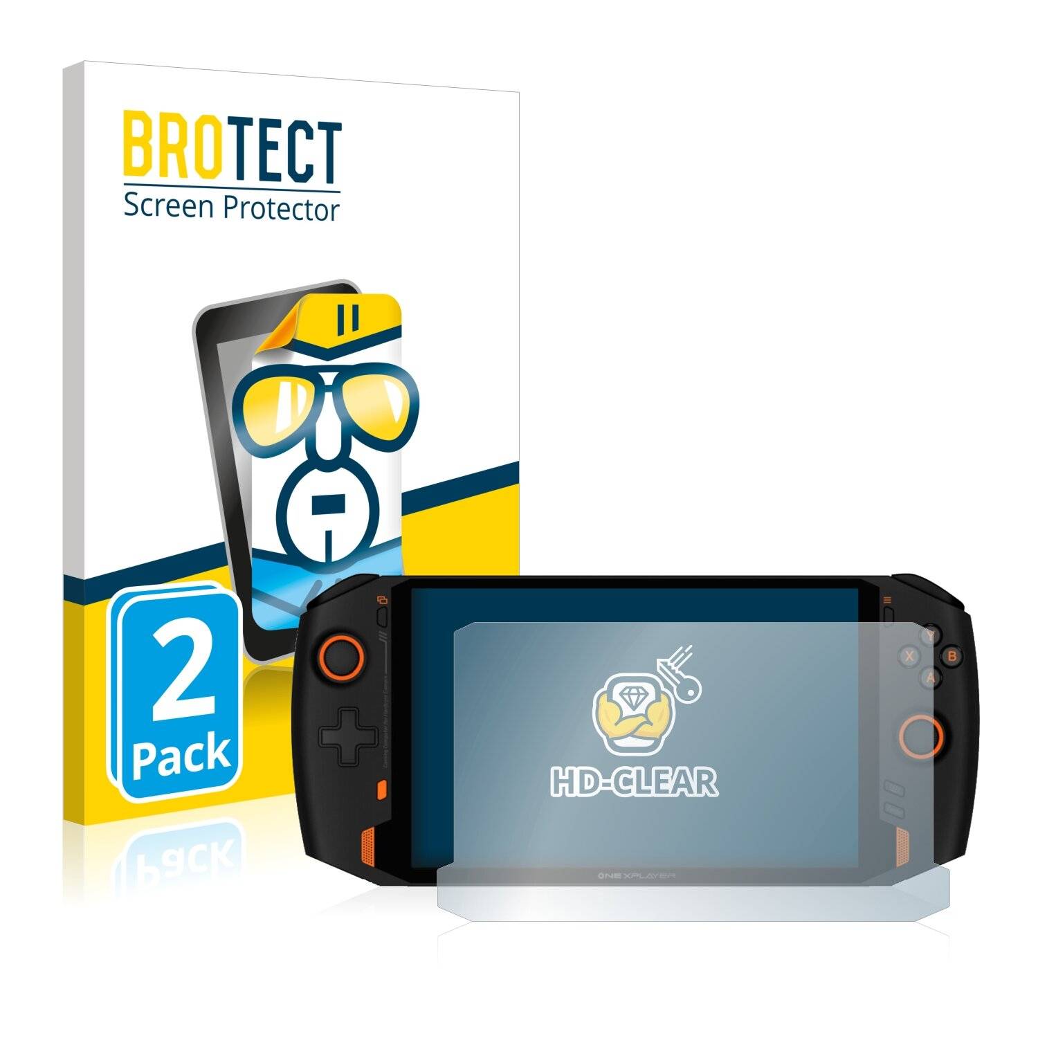2x BROTECT HD-Clear Displayschutzfolie für One Netbook One