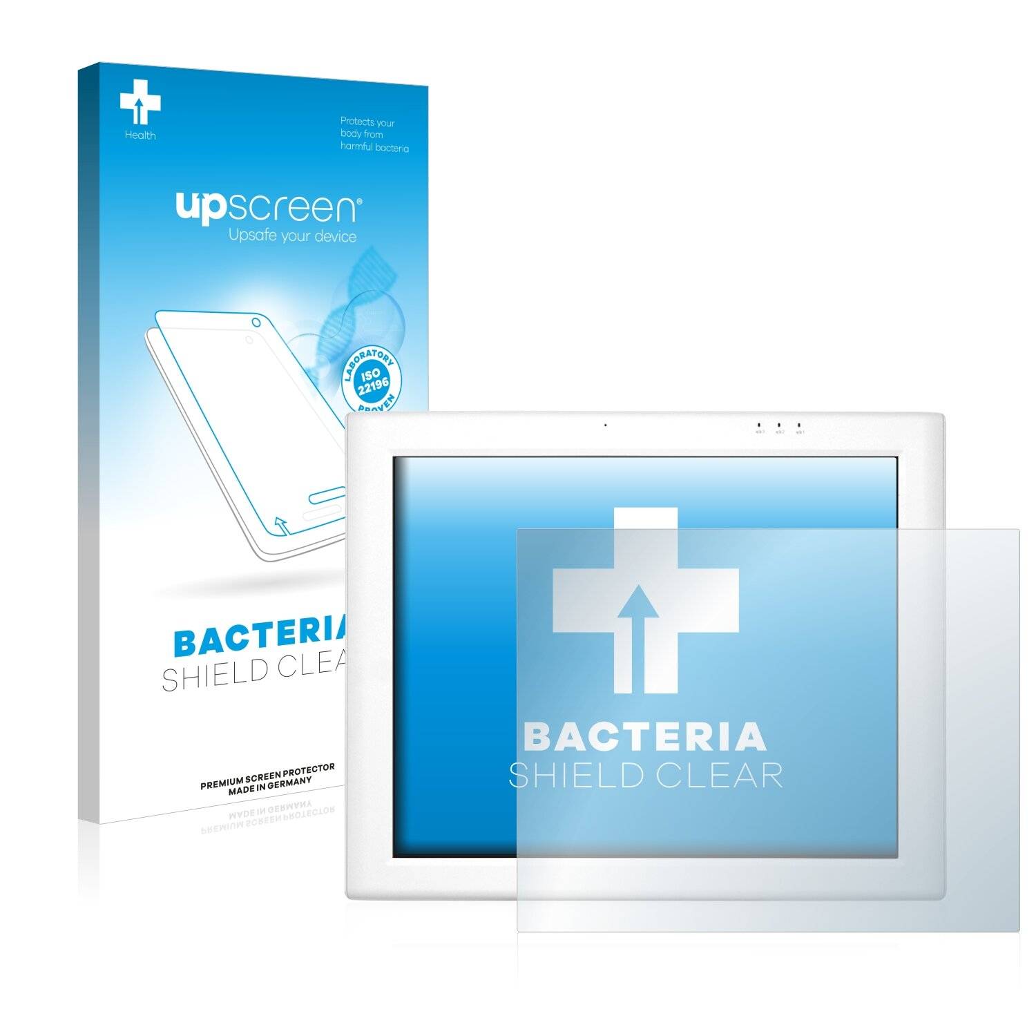 upscreen Bacteria Shield Clear Premium Antibakterielle Displayschutzfolie für DT Research