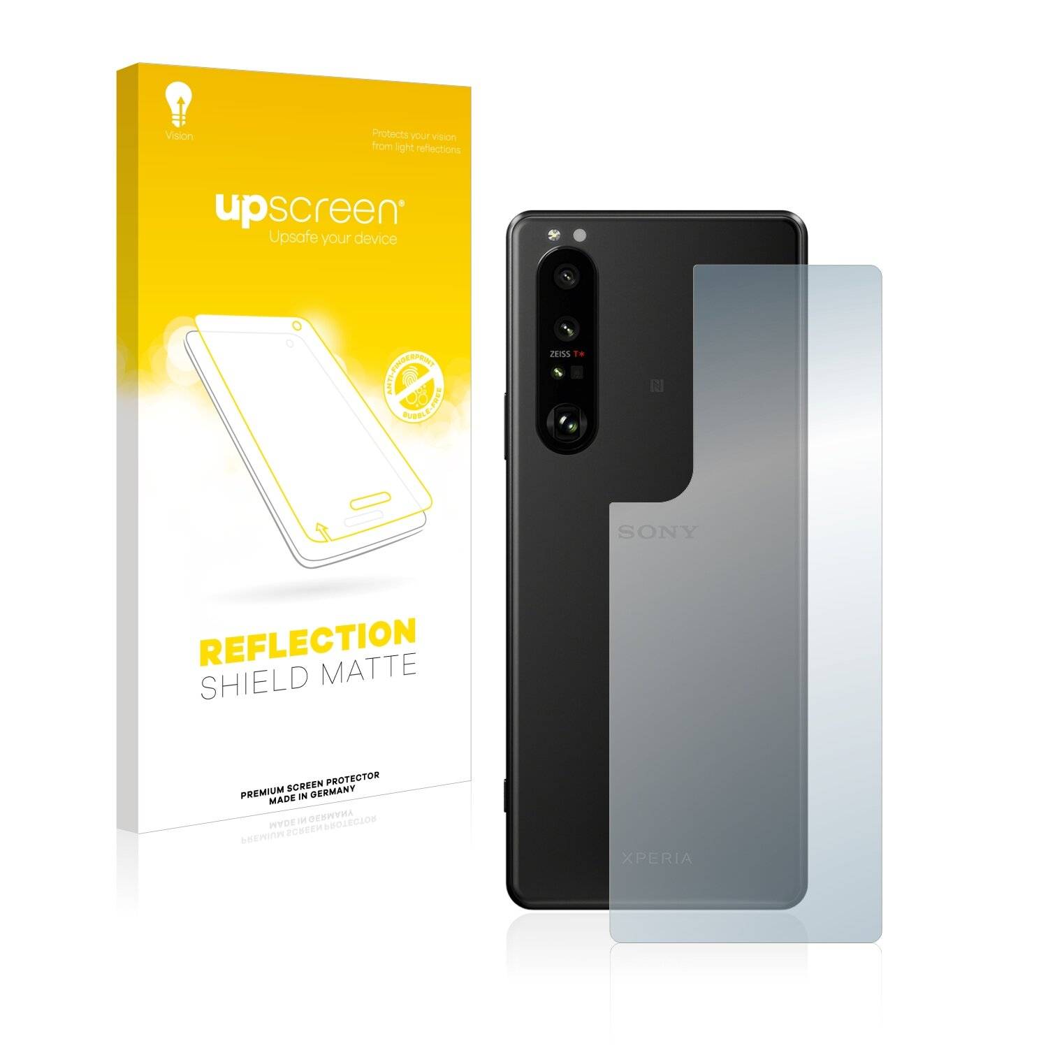 upscreen Reflection Shield Matte Premium Displayschutzfolie für Sony Xperia 1 III