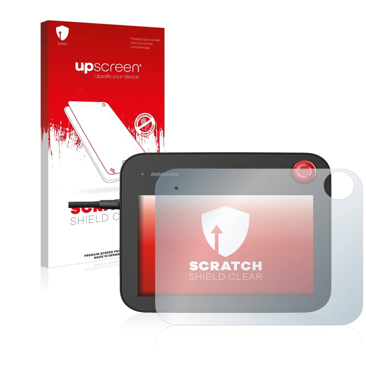 upscreen Scratch Shield Clear Premium Displayschutzfolie für Doosan Robotics