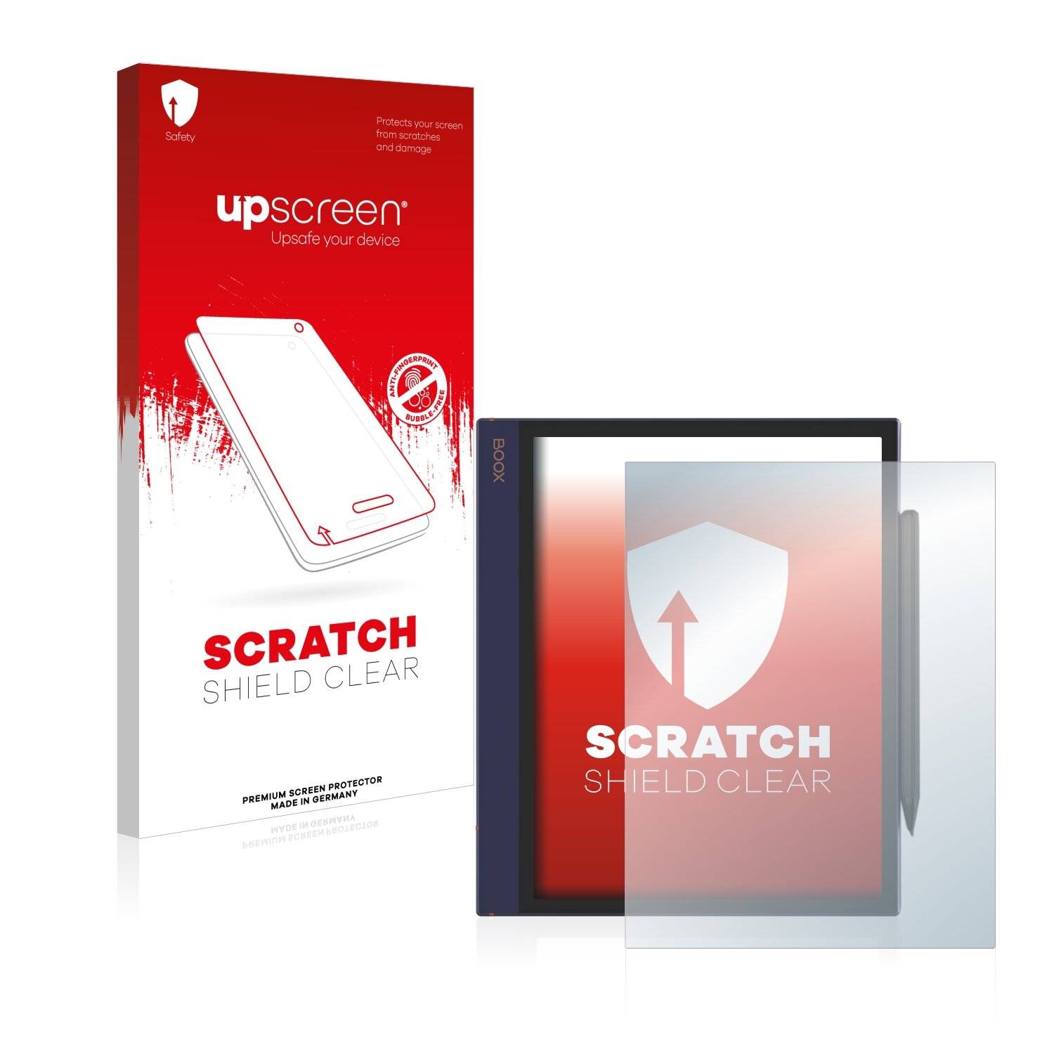 upscreen Scratch Shield Clear Premium Displayschutzfolie für Onyx Boox Note