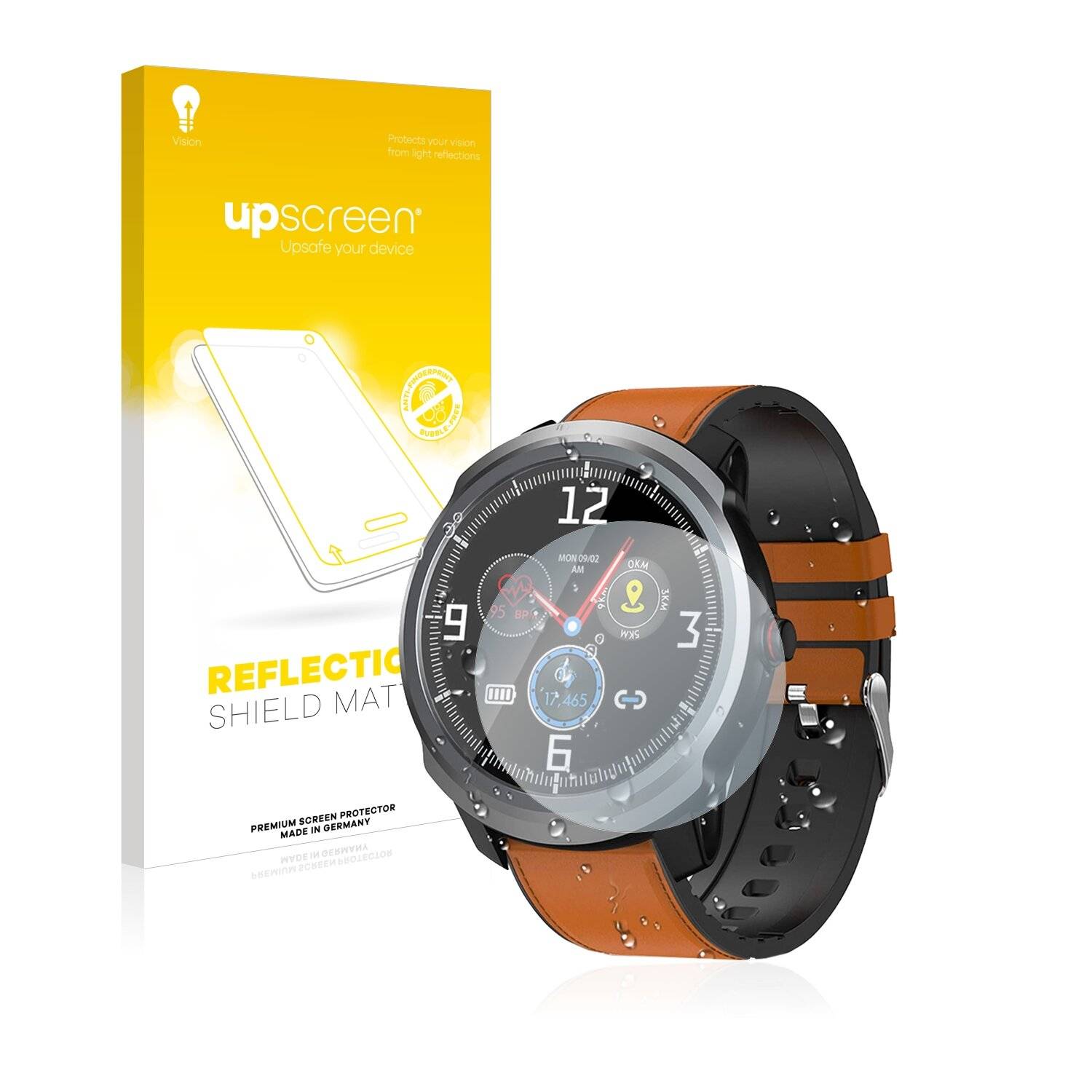 upscreen Reflection Shield Matte Premium Displayschutzfolie für Byttron M15