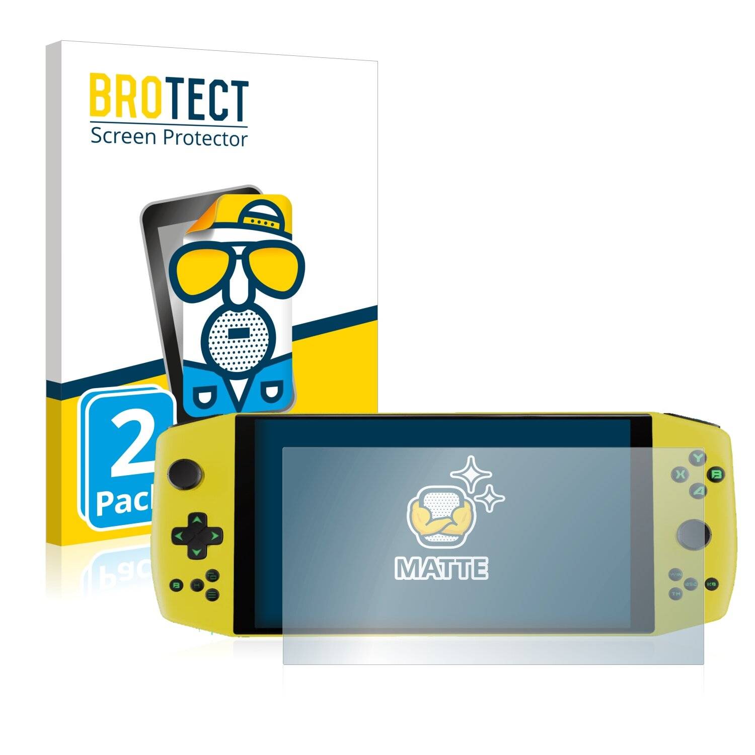2x BROTECT Matte Displayschutzfolie für Ayaneo Handheld Computer - Entspiegelt,