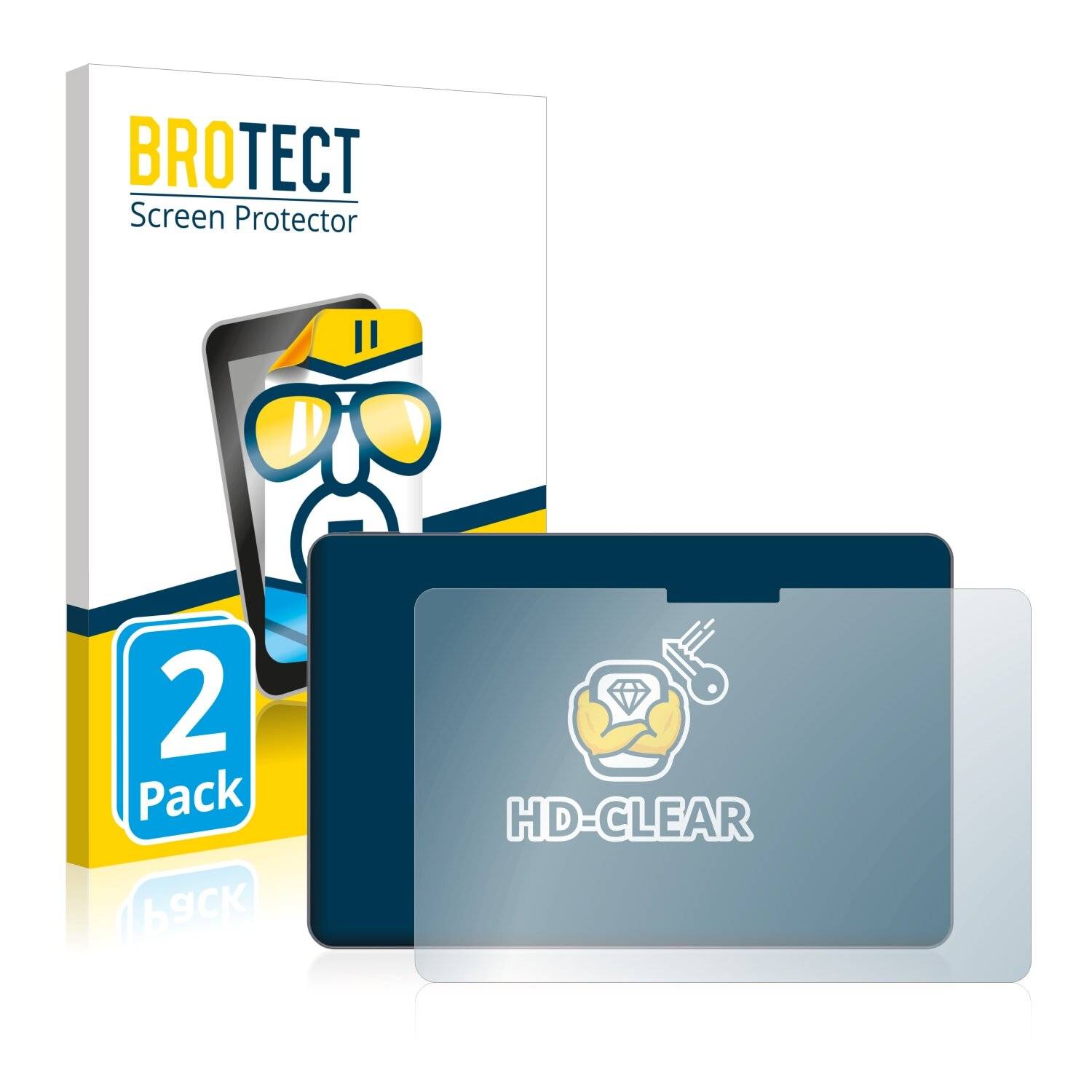2x BROTECT HD-Clear Displayschutzfolie für Chuwi Hipad