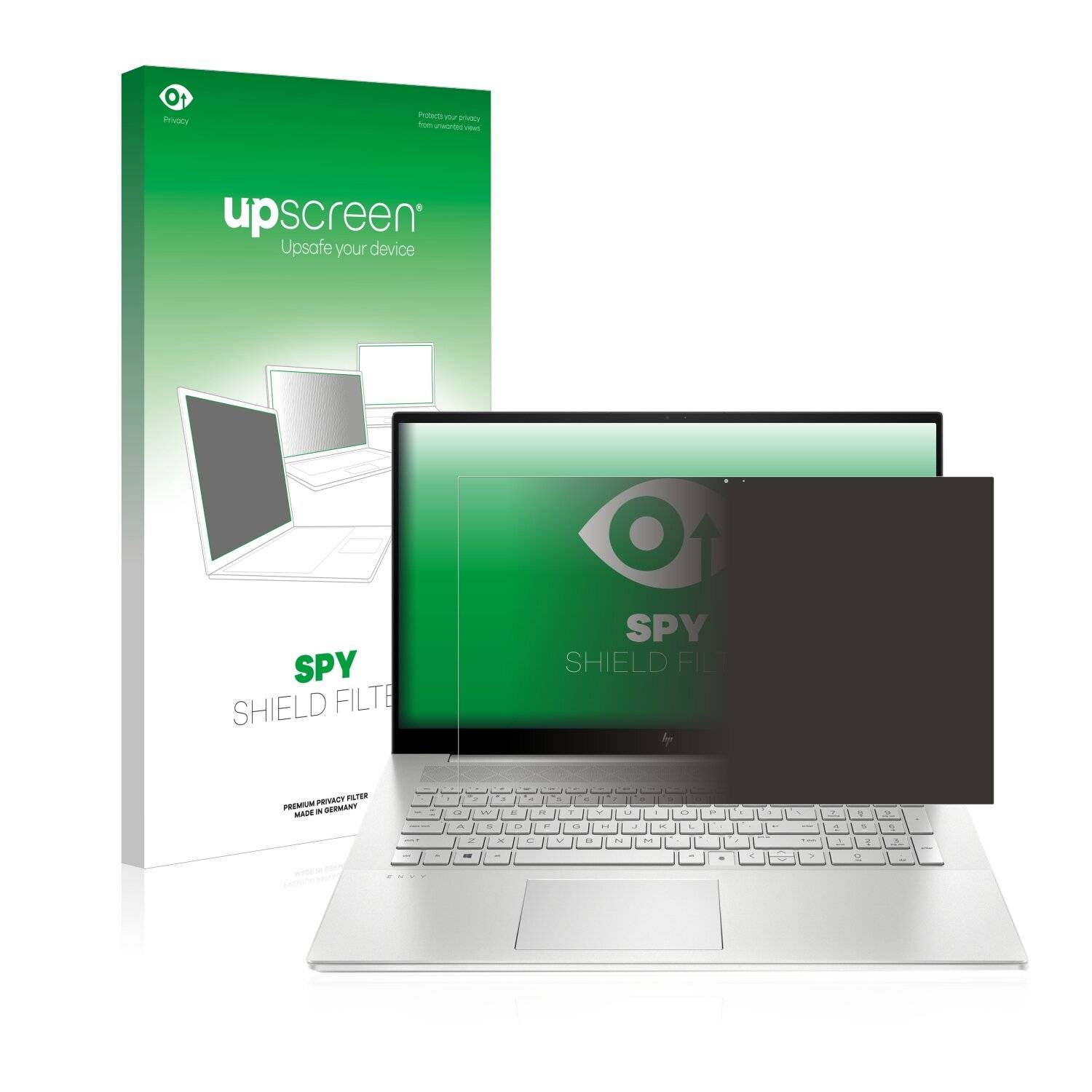upscreen Spy Shield Filter Premium Blickschutzfilter für HP Envy