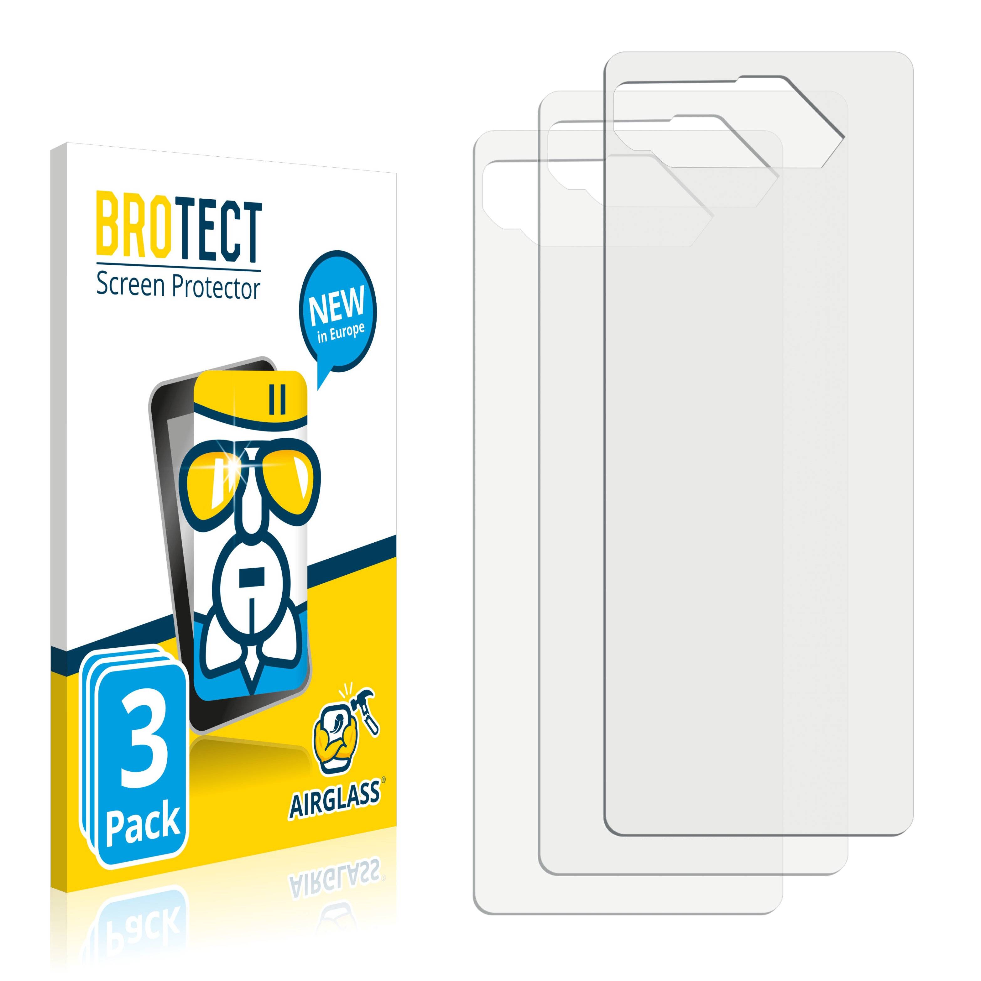 3x BROTECT AirGlass Schutzglas Folie für Asus ROG Phone 5 Pro