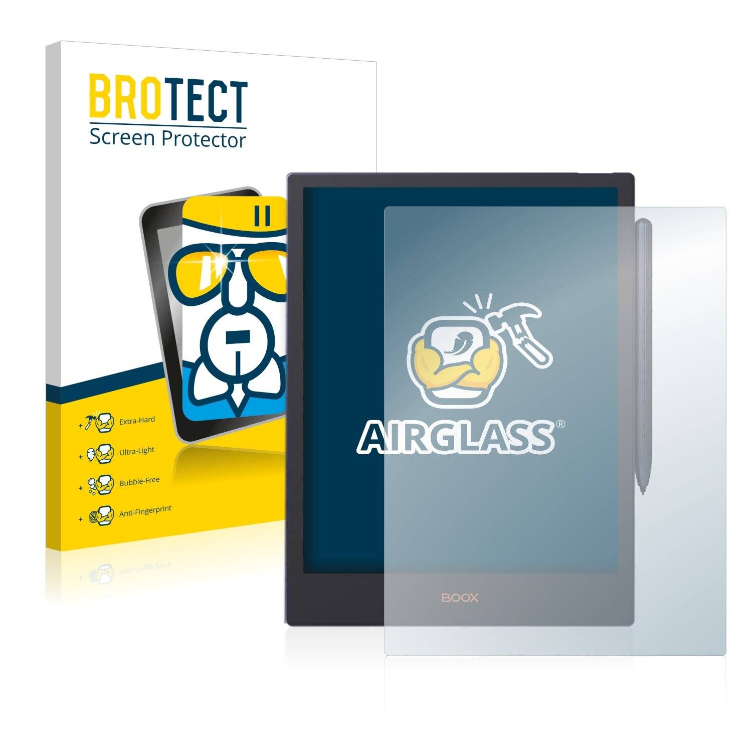 BROTECT AirGlass Schutzglas Folie für Onyx Boox Note