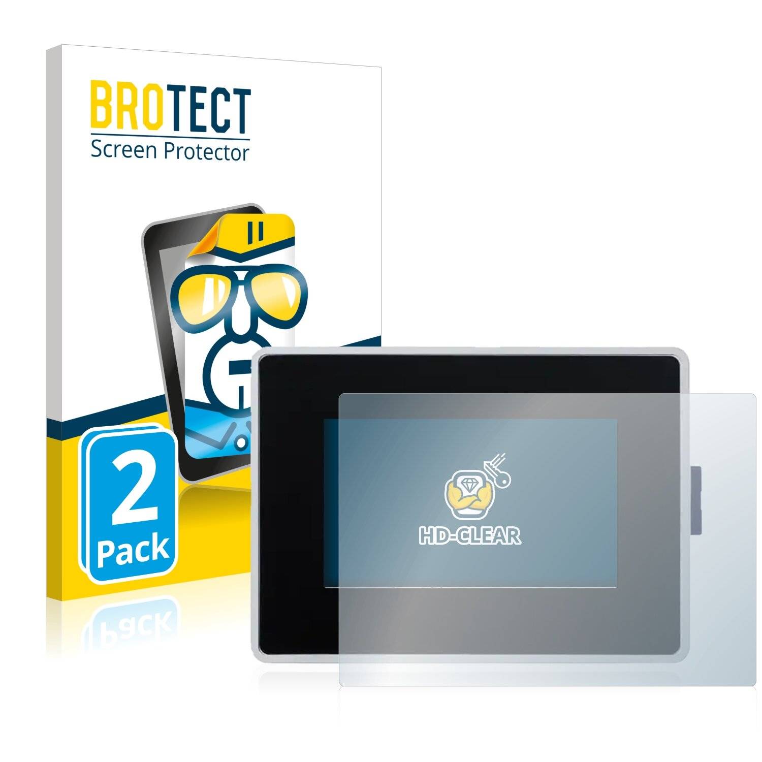 2x BROTECT HD-Clear Displayschutzfolie für Panasonic