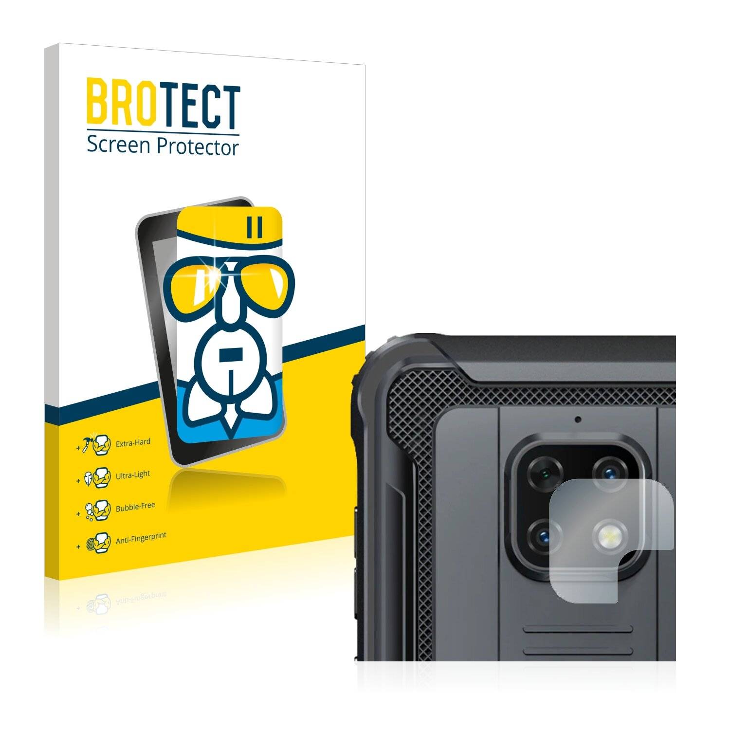 BROTECT AirGlass Schutzglas Folie für Blackview BV4900S (NUR