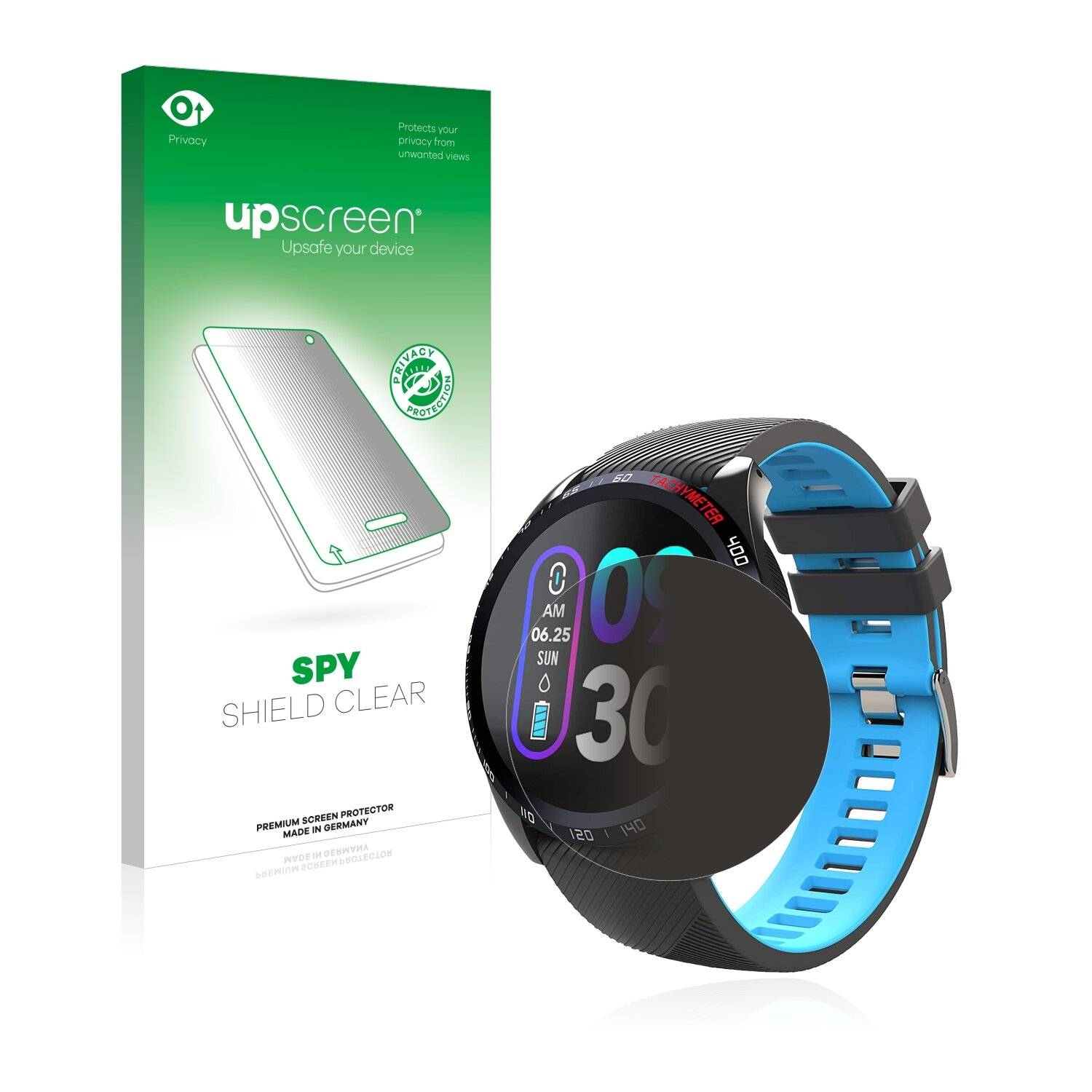 upscreen Spy Shield Clear Premium Blickschutzfolie für Novasmart RunR