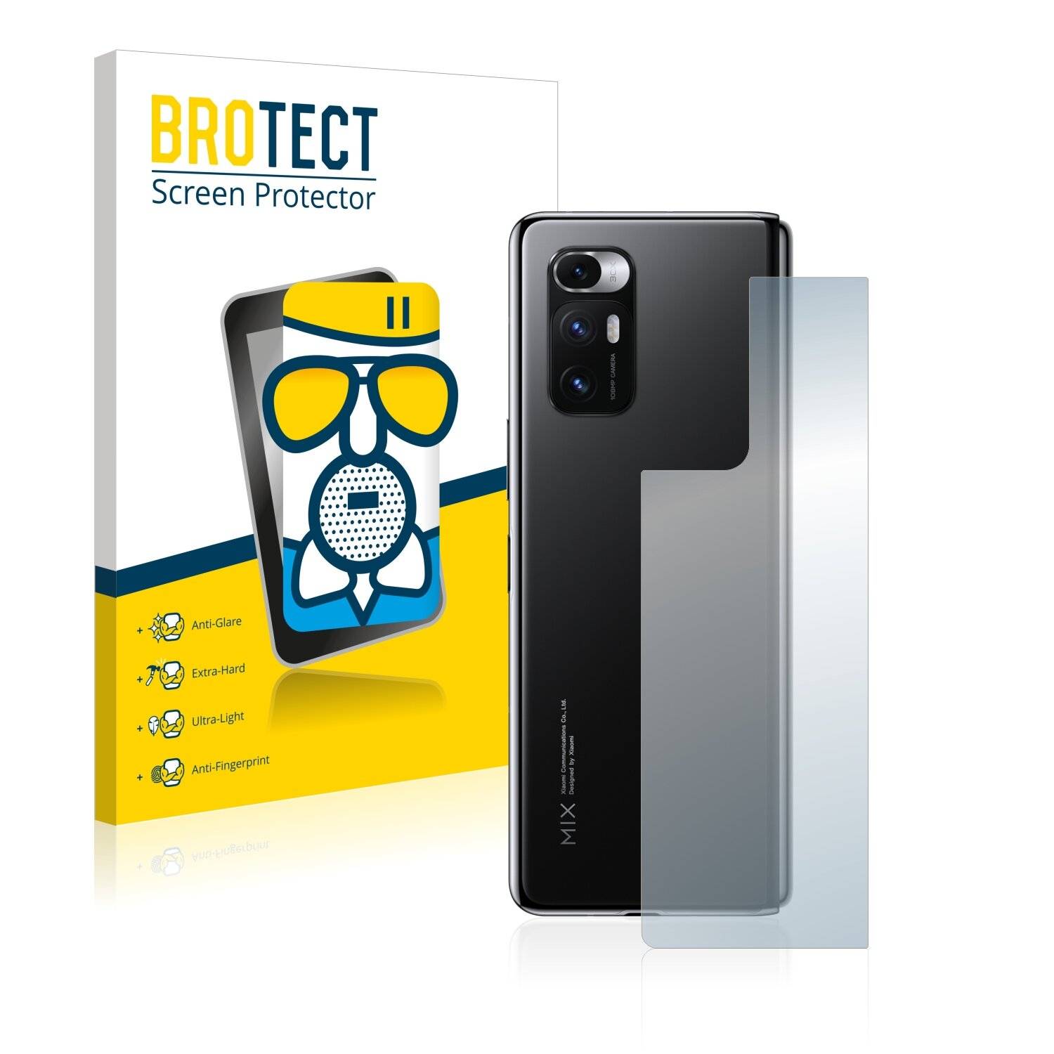 BROTECT AirGlass Matte Schutzglas Folie für Xiaomi Mi Mix Fold