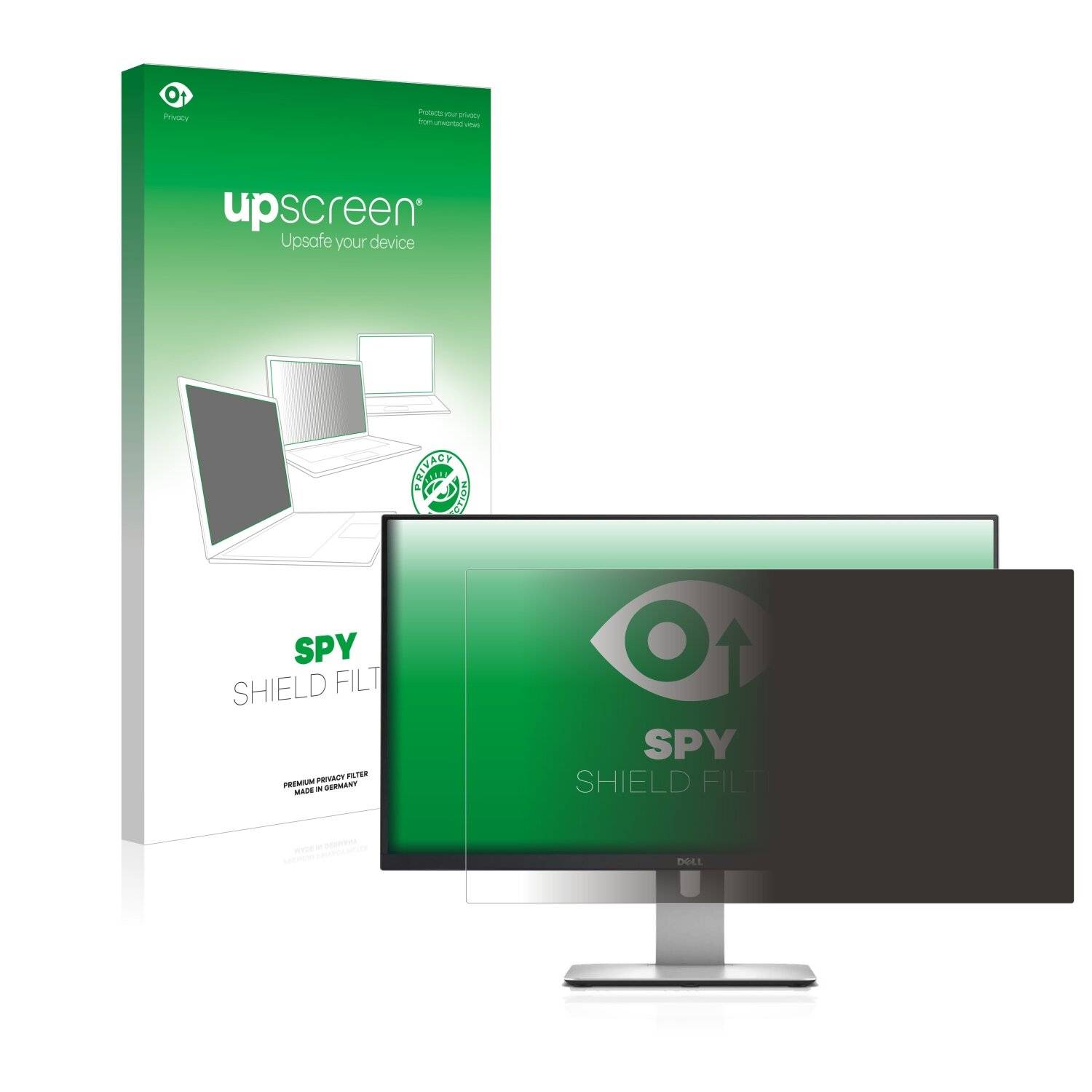 upscreen Spy Shield Filter Premium Blickschutzfilter für Dell Professional