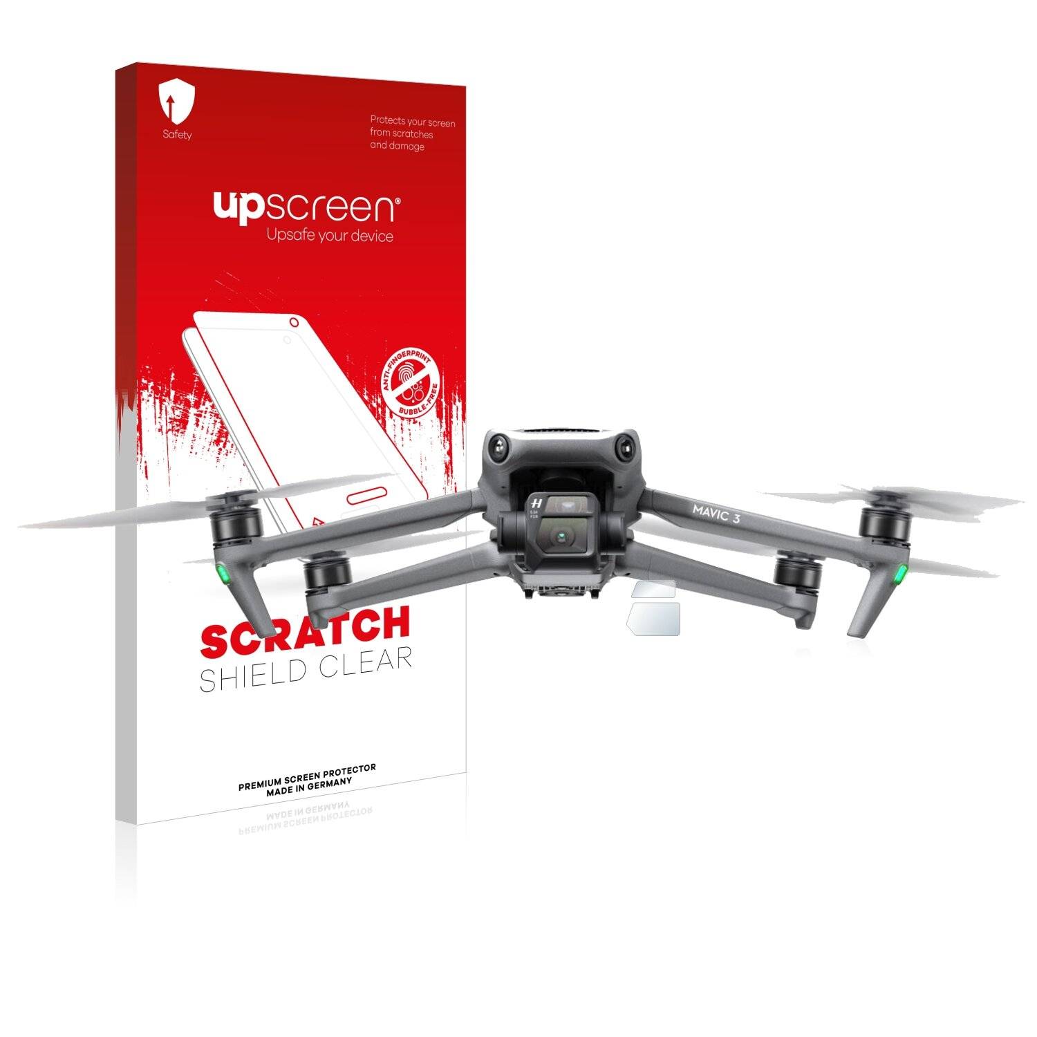 upscreen Scratch Shield Clear Premium Displayschutzfolie für DJI Mavic