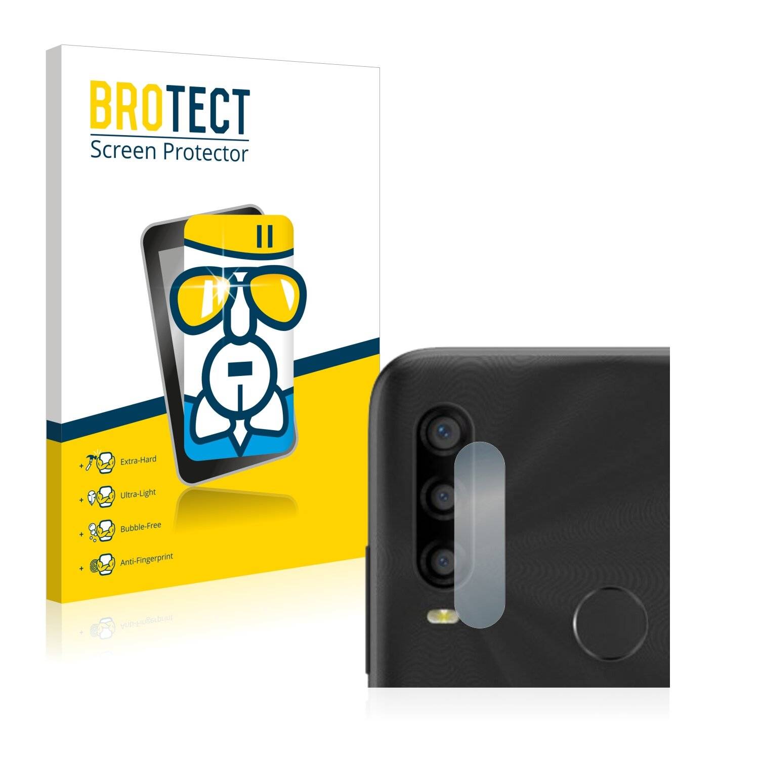 BROTECT AirGlass Schutzglas Folie für TCL L10 Pro (NUR