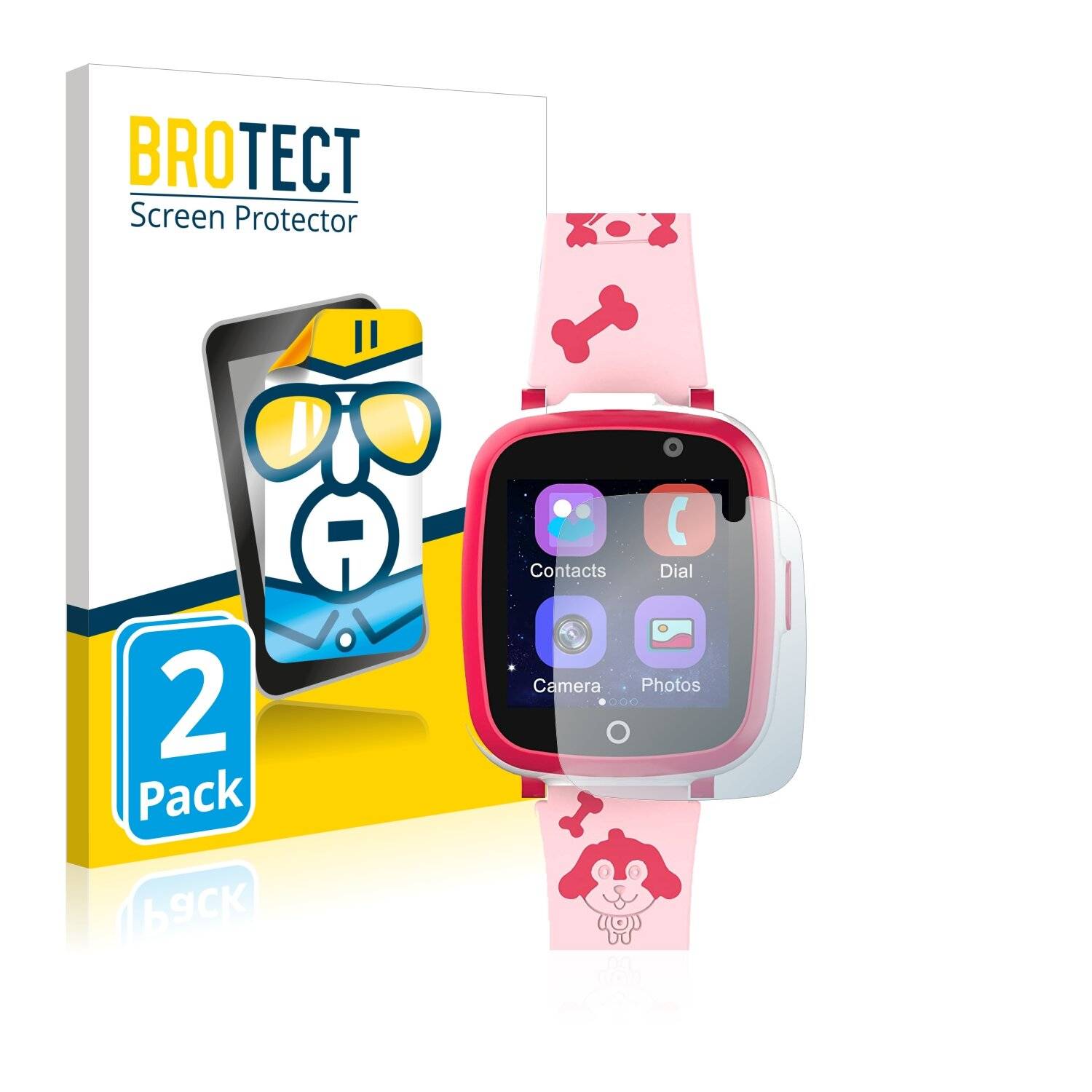 2x BROTECT HD-Clear Displayschutzfolie für Etpark
