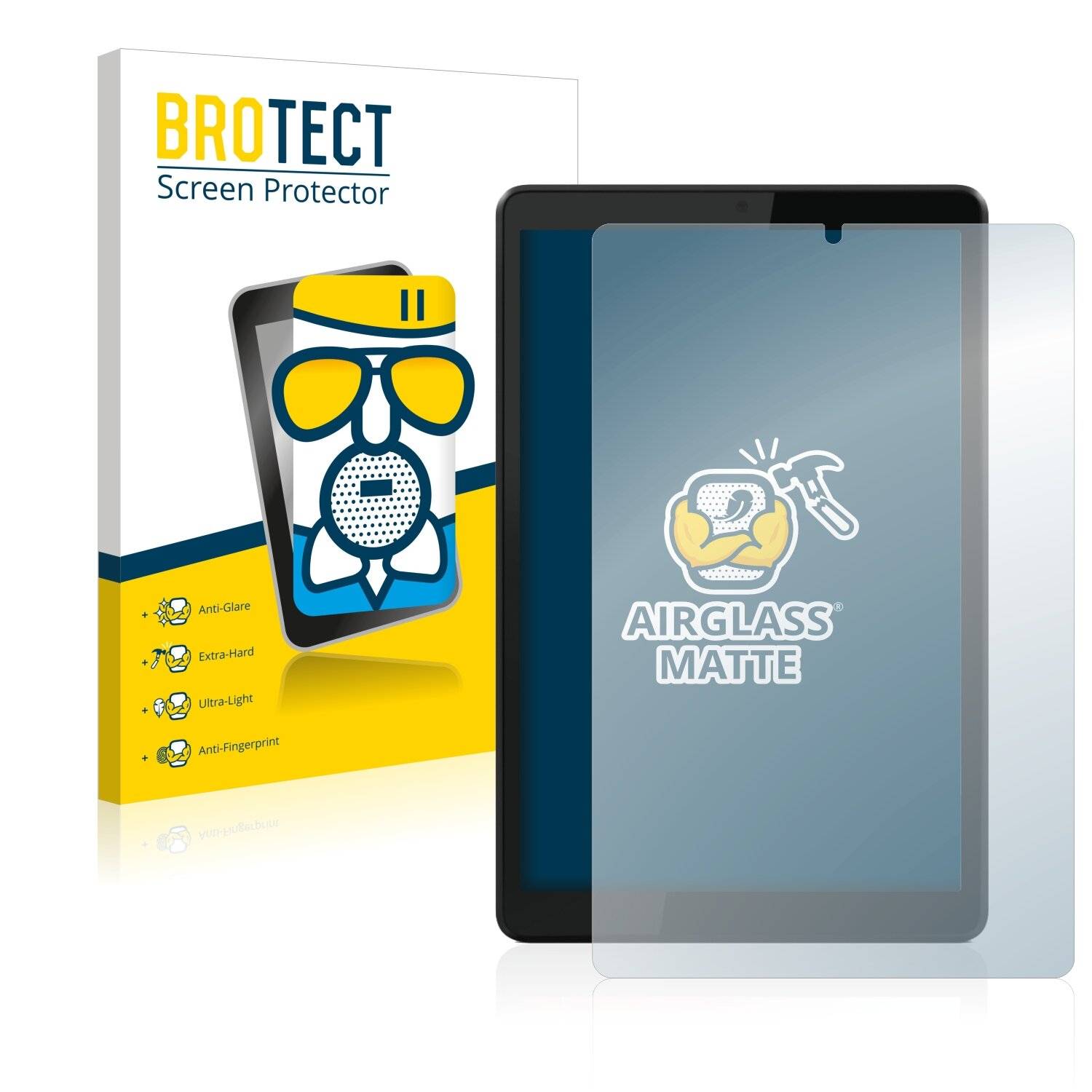 BROTECT AirGlass Matte Schutzglas Folie für Motorola Moto Tab