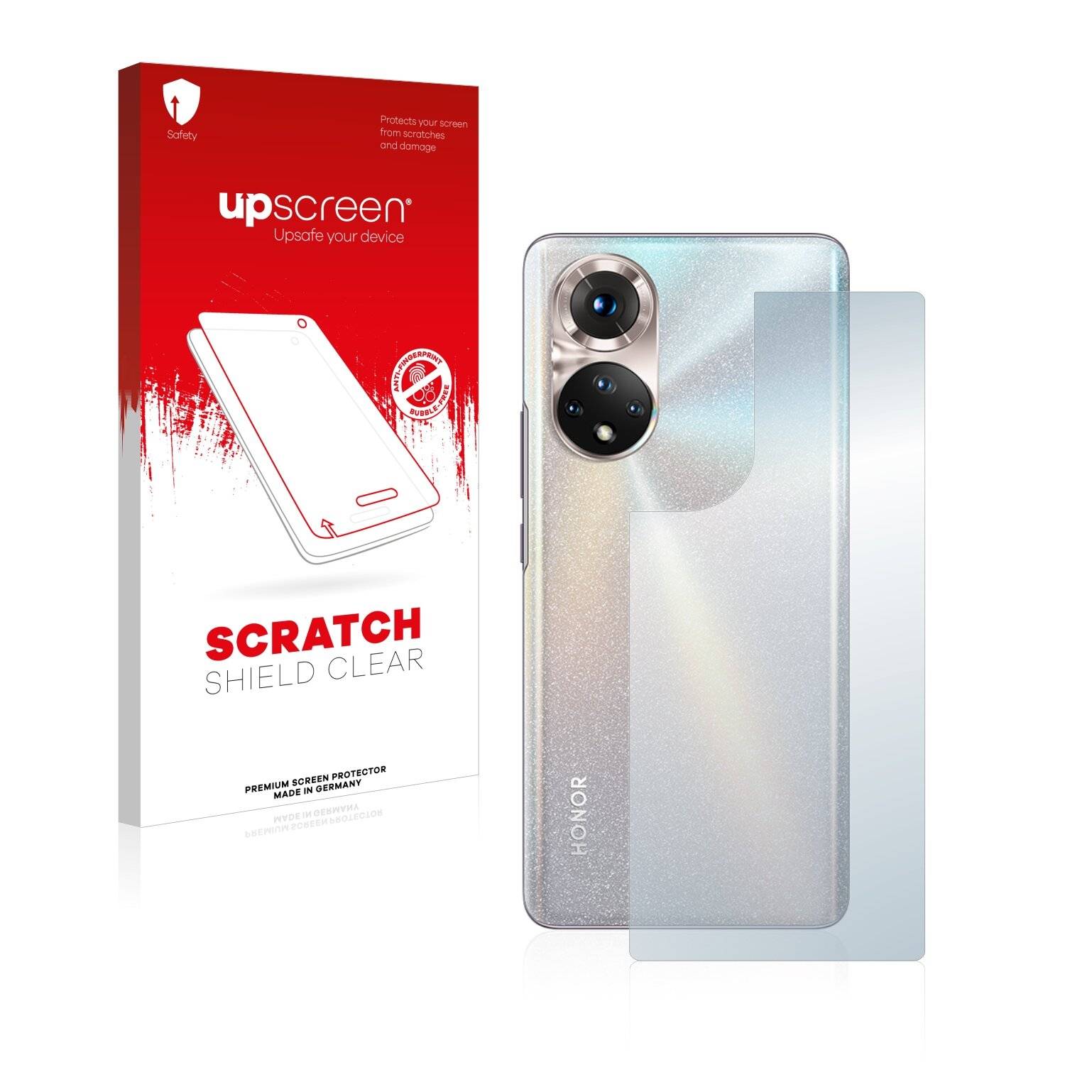 upscreen Scratch Shield Clear Premium Displayschutzfolie für Honor 50