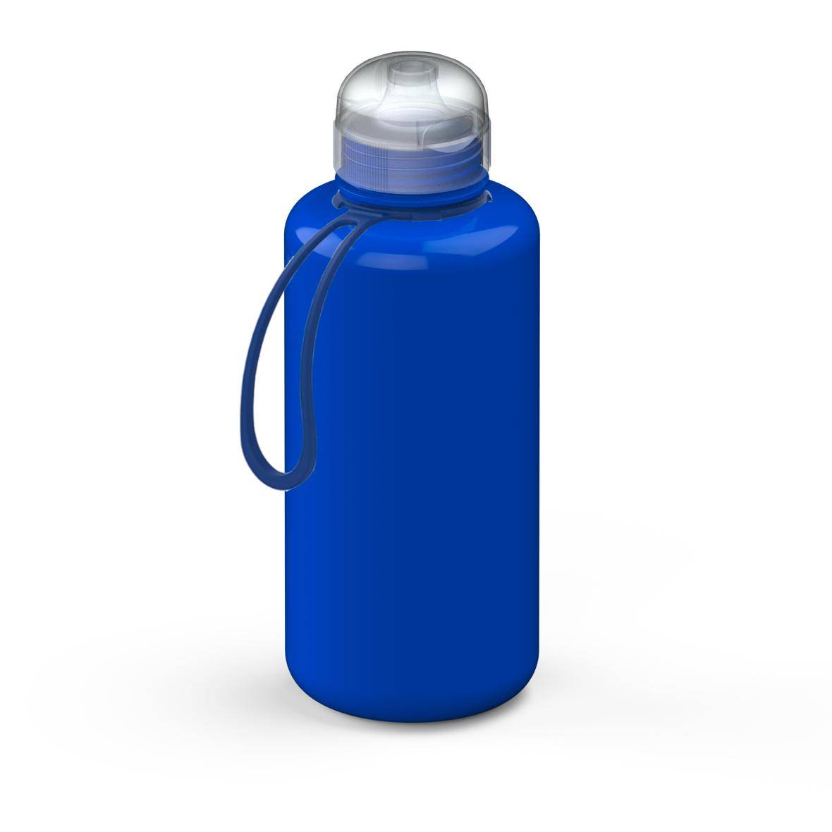 1 L Wasserflasche "Sports" Tritanflasche mit Trägerband